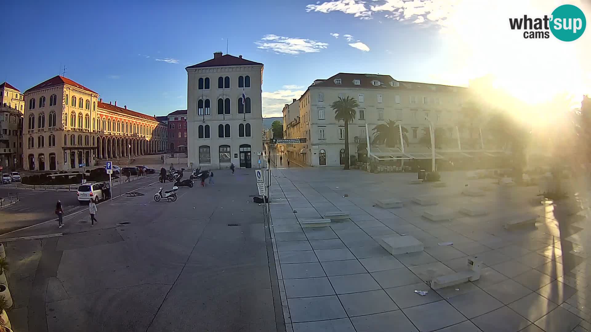 Webcam Split Riva – Prokurative | Trg Republike