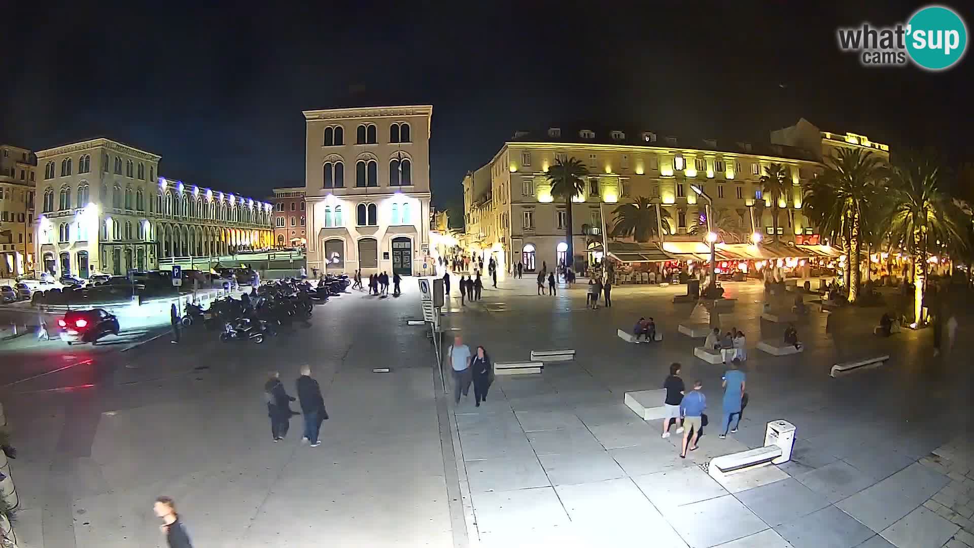 Webcam Split Riva – Prokurative | Trg Republike