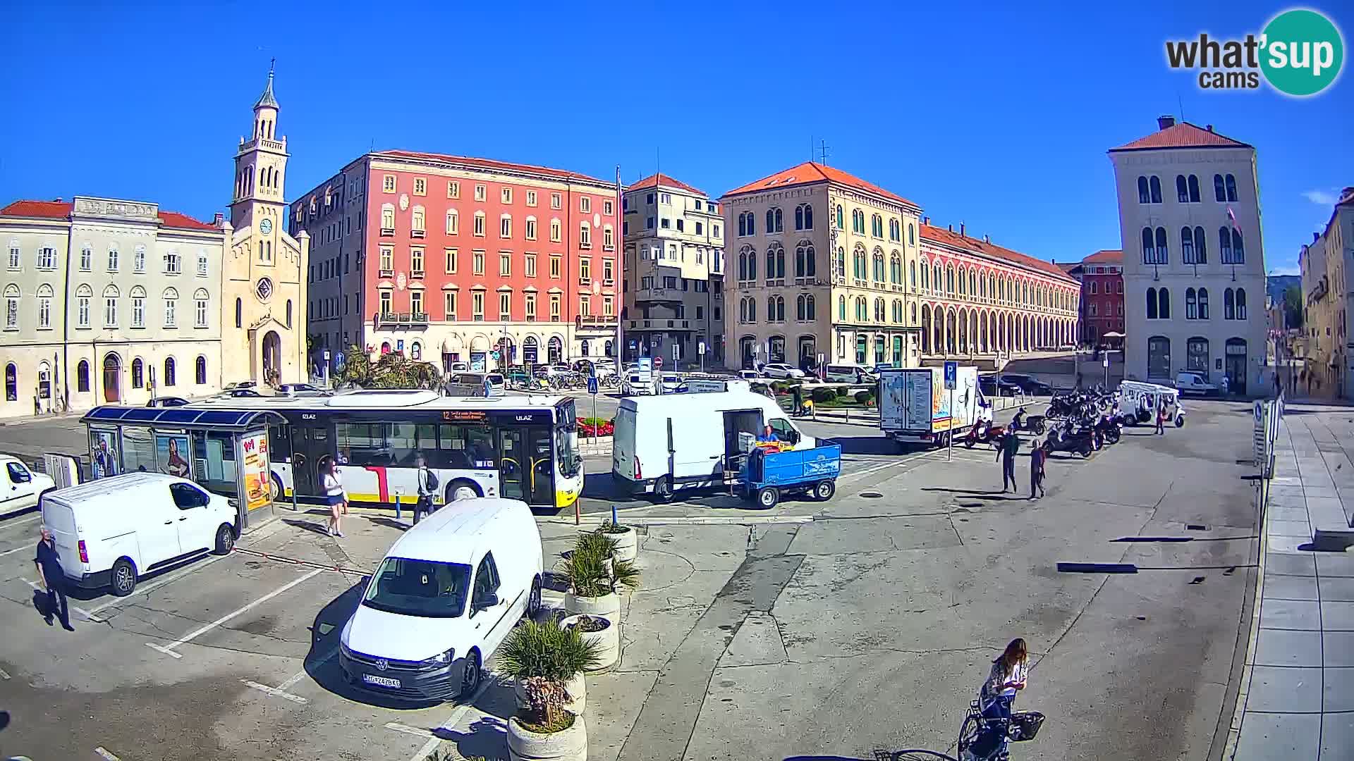 Split kamera Riva – Prokurative | Trg Republike