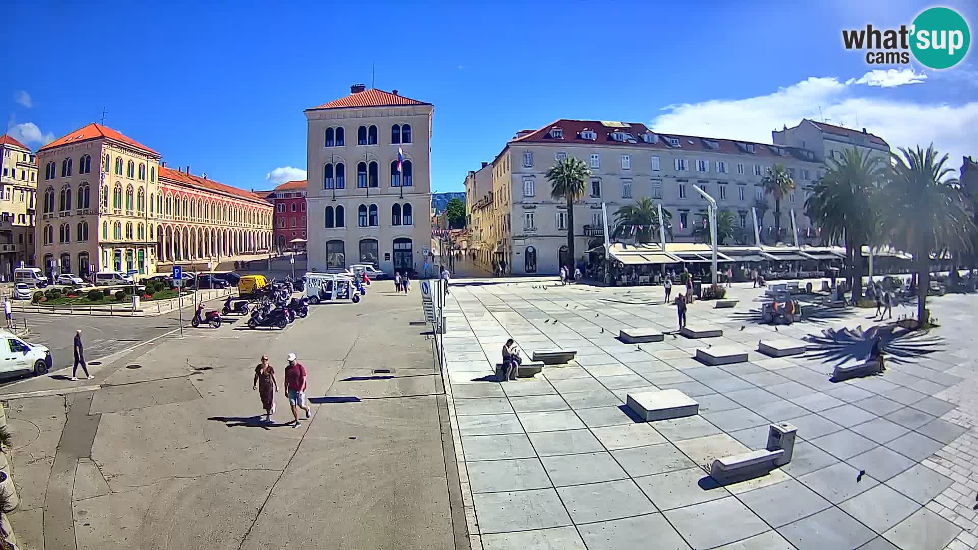 Webcam Split Riva – Prokurative | Trg Republike