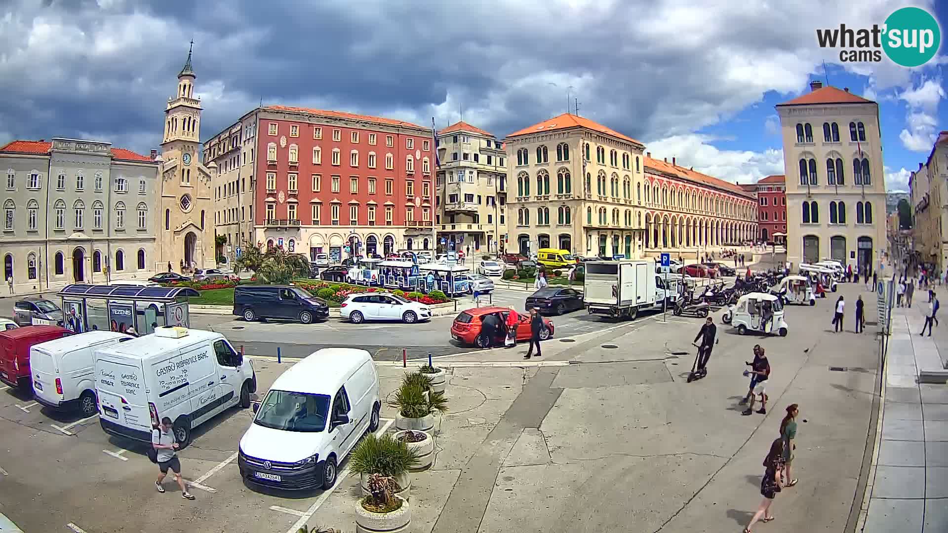 Live kamera Split Riva – Prokurative | Trg Republike