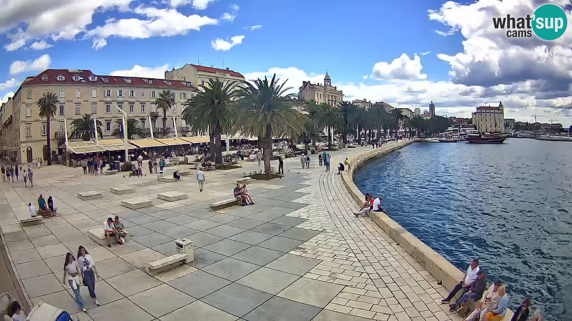 Webcam Split Riva – Prokurative | Plaza de la República