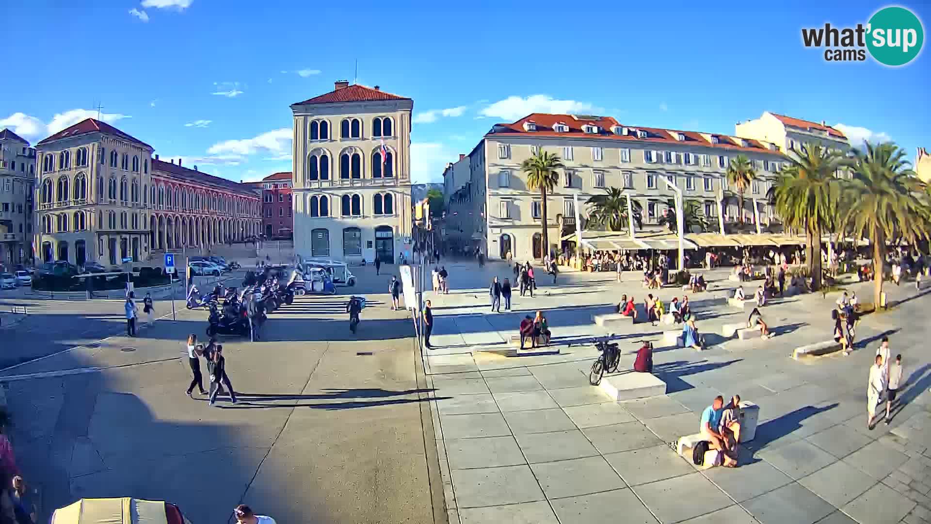 Webcam Split Riva – Prokurative | Trg Republike