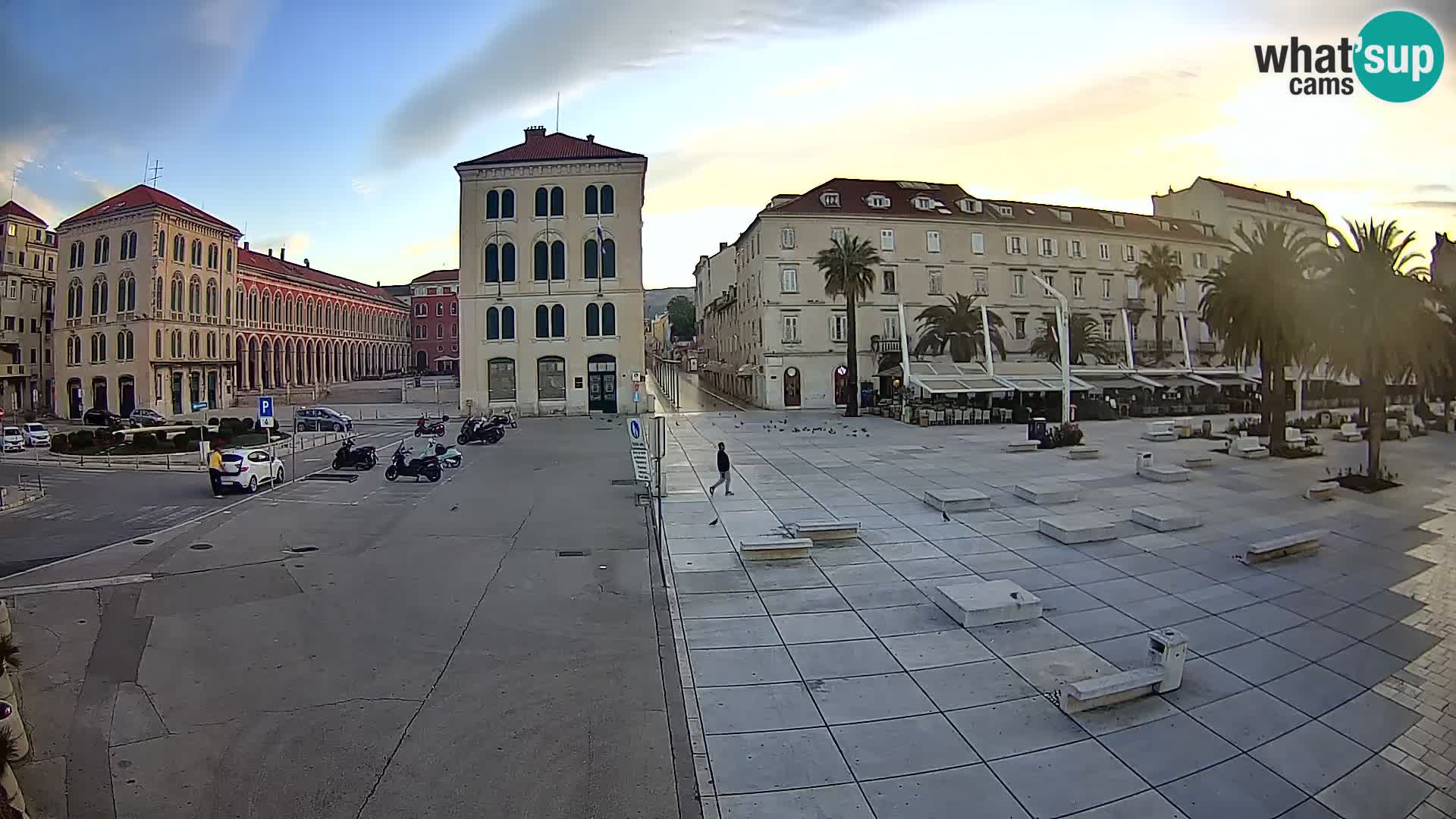 Webcam Spalato Riva – Prokurative | Piazza della Republika