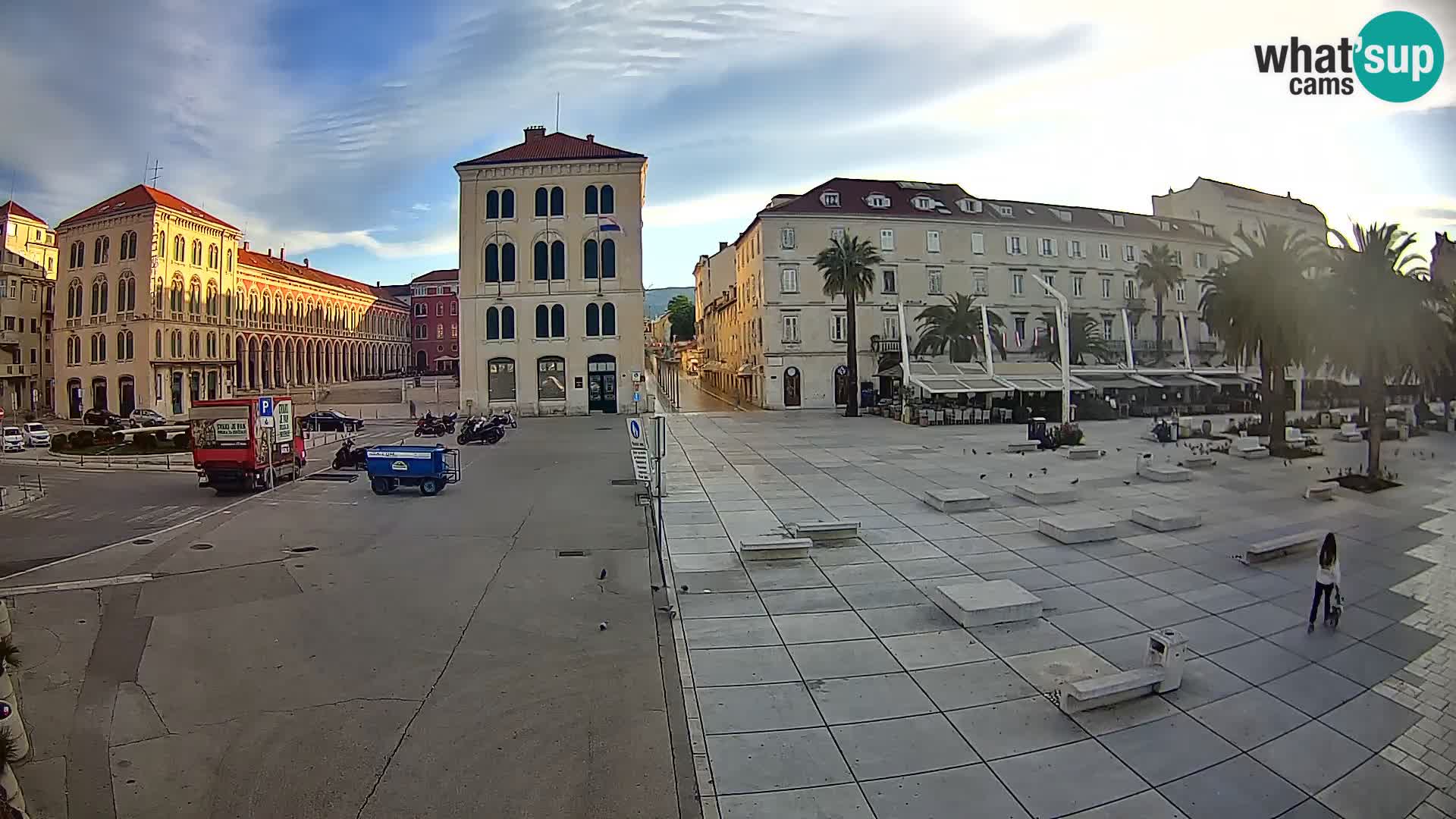 Split kamera Riva – Prokurative | Trg Republike