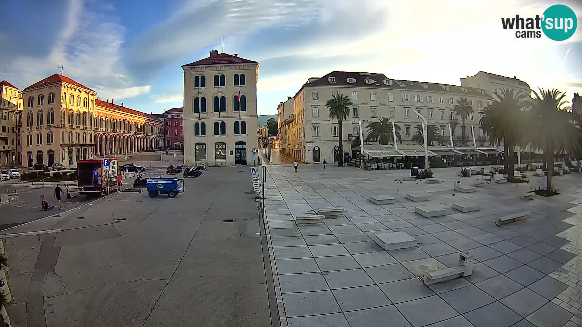 Webcam Split Riva – Prokurative | Plaza de la República
