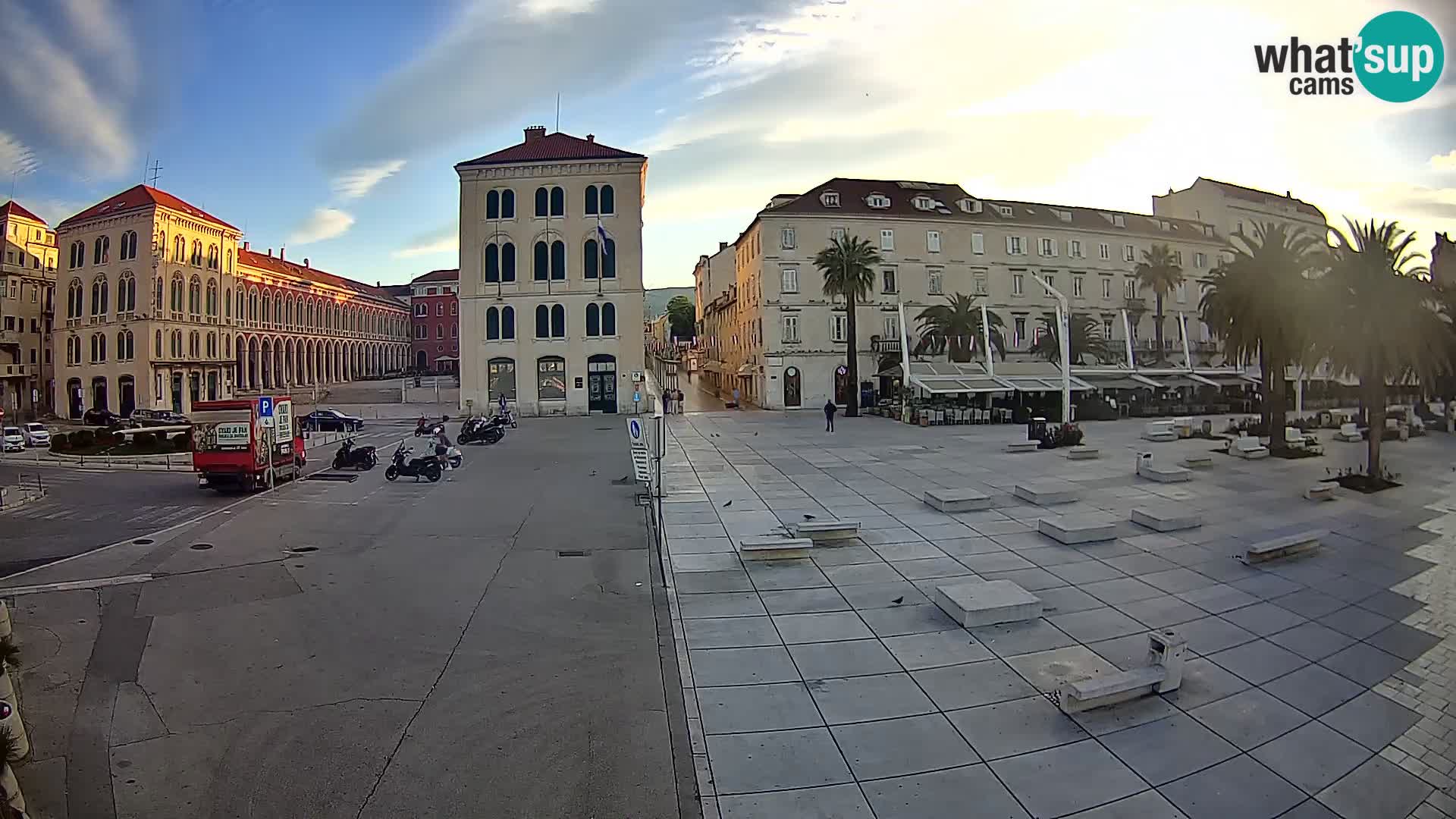 Webcam Spalato Riva – Prokurative | Piazza della Republika