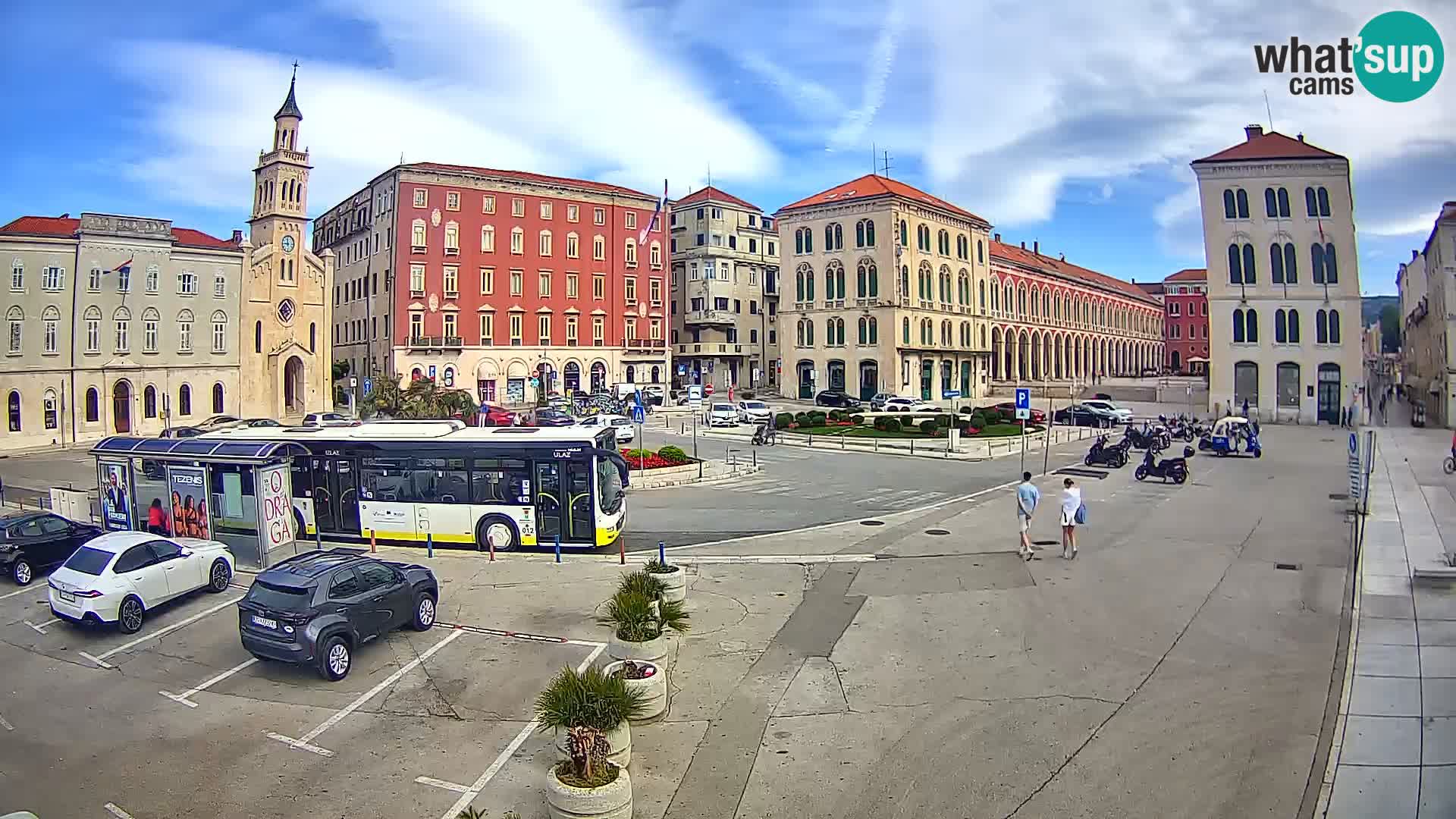 Webcam Split Riva – Prokurative | Plaza de la República