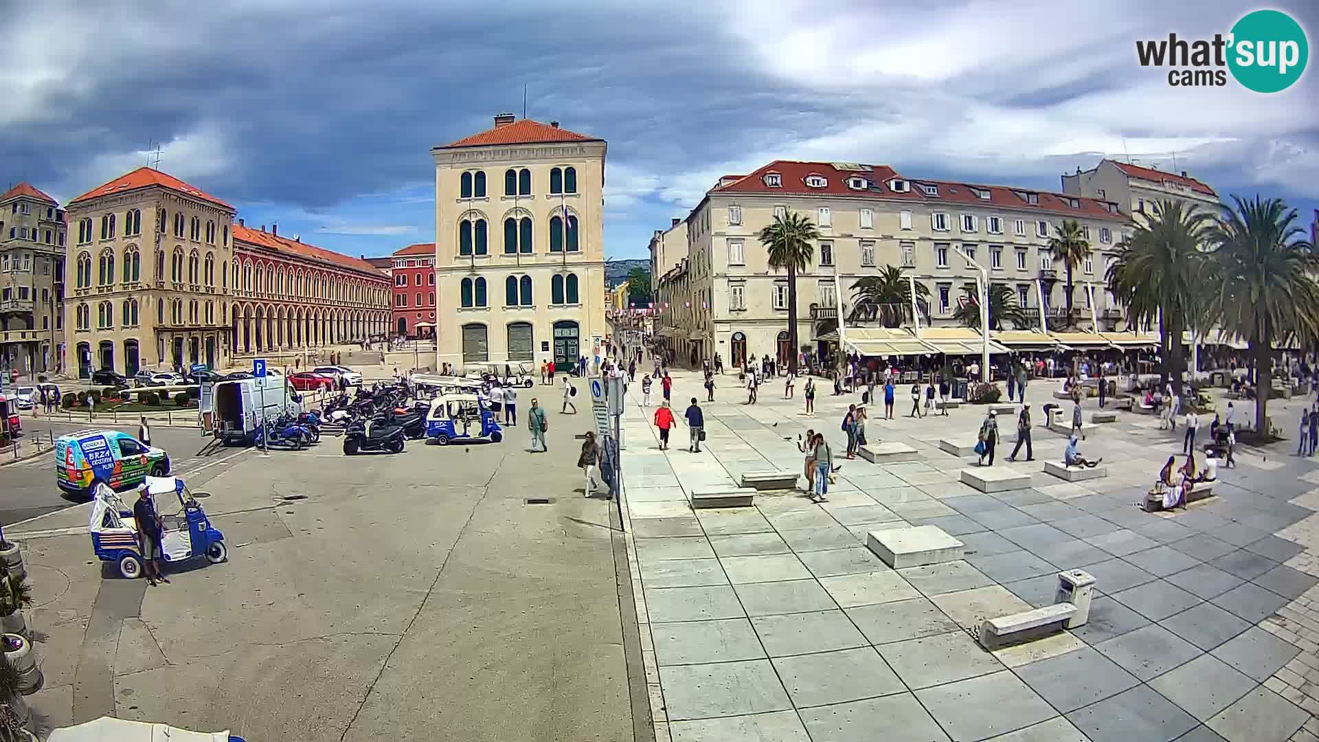 Webcam Split Riva – Prokurative | Trg Republike
