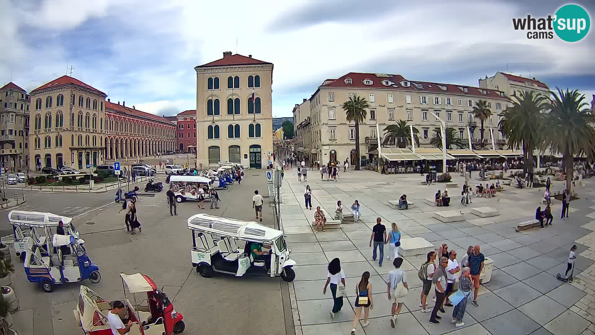 Live kamera Split Riva – Prokurative | Trg Republike