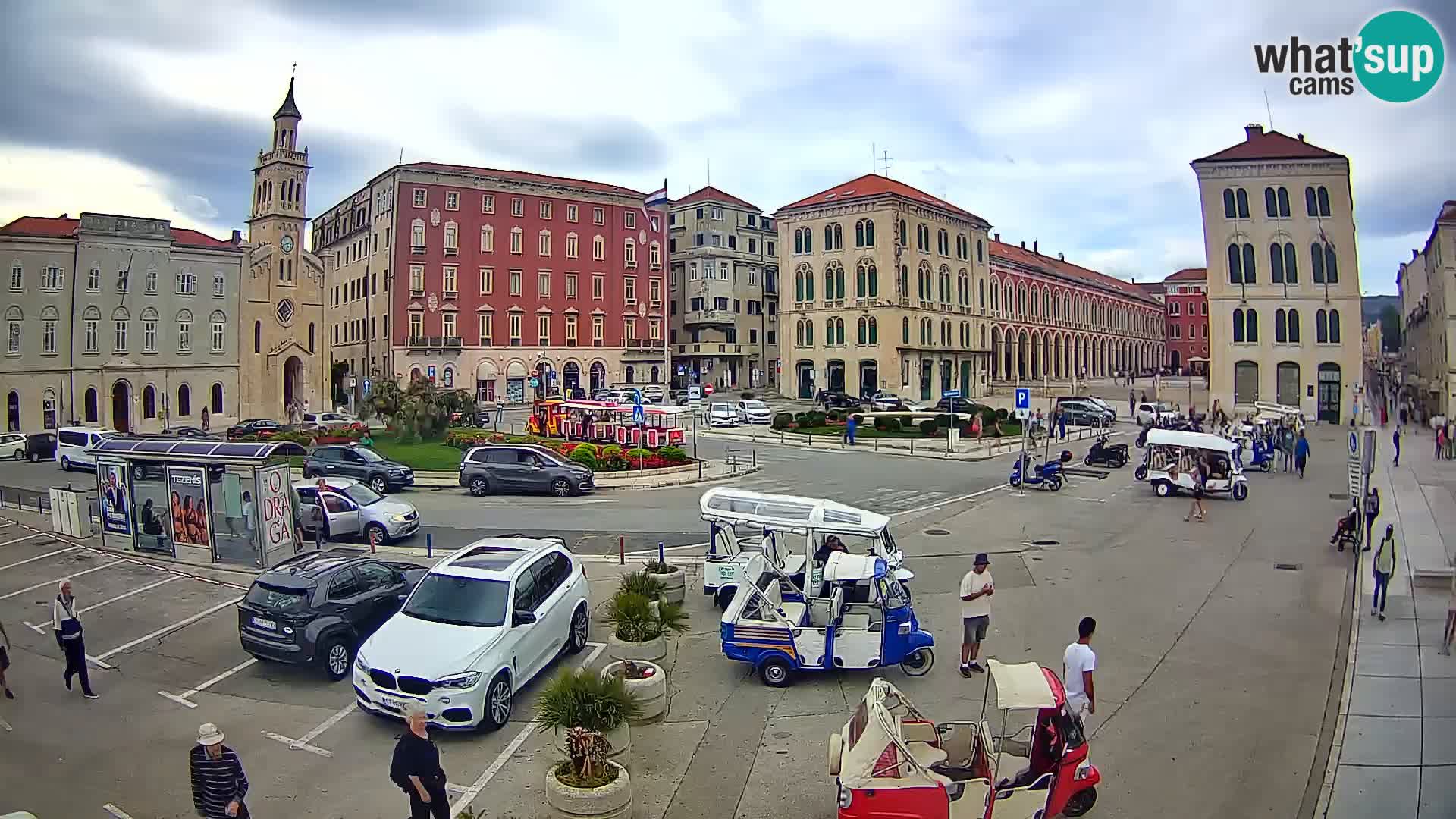 Webcam Spalato Riva – Prokurative | Piazza della Republika