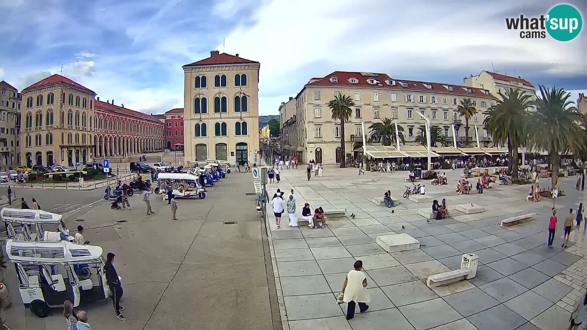 Webcam Split Riva – Prokurative | Trg Republike