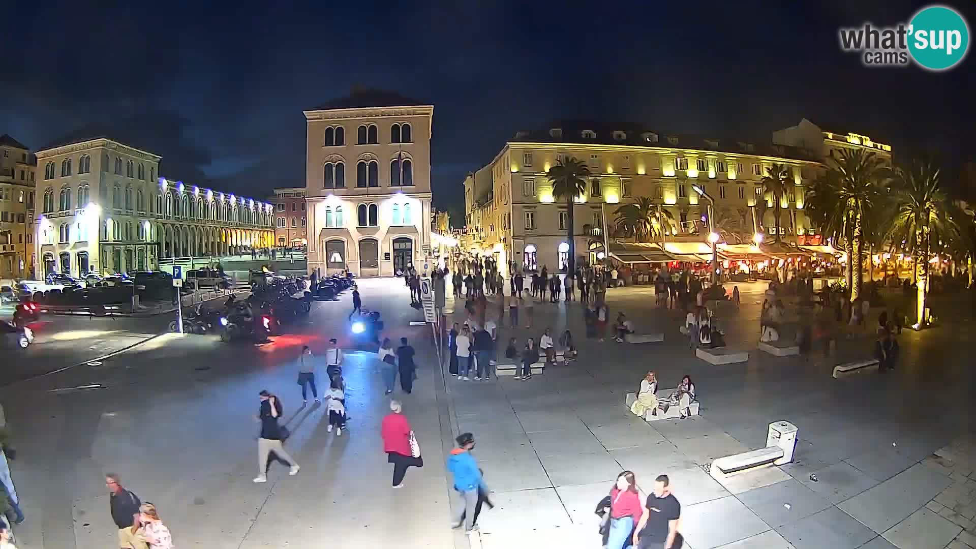 Webcam Spalato Riva – Prokurative | Piazza della Republika