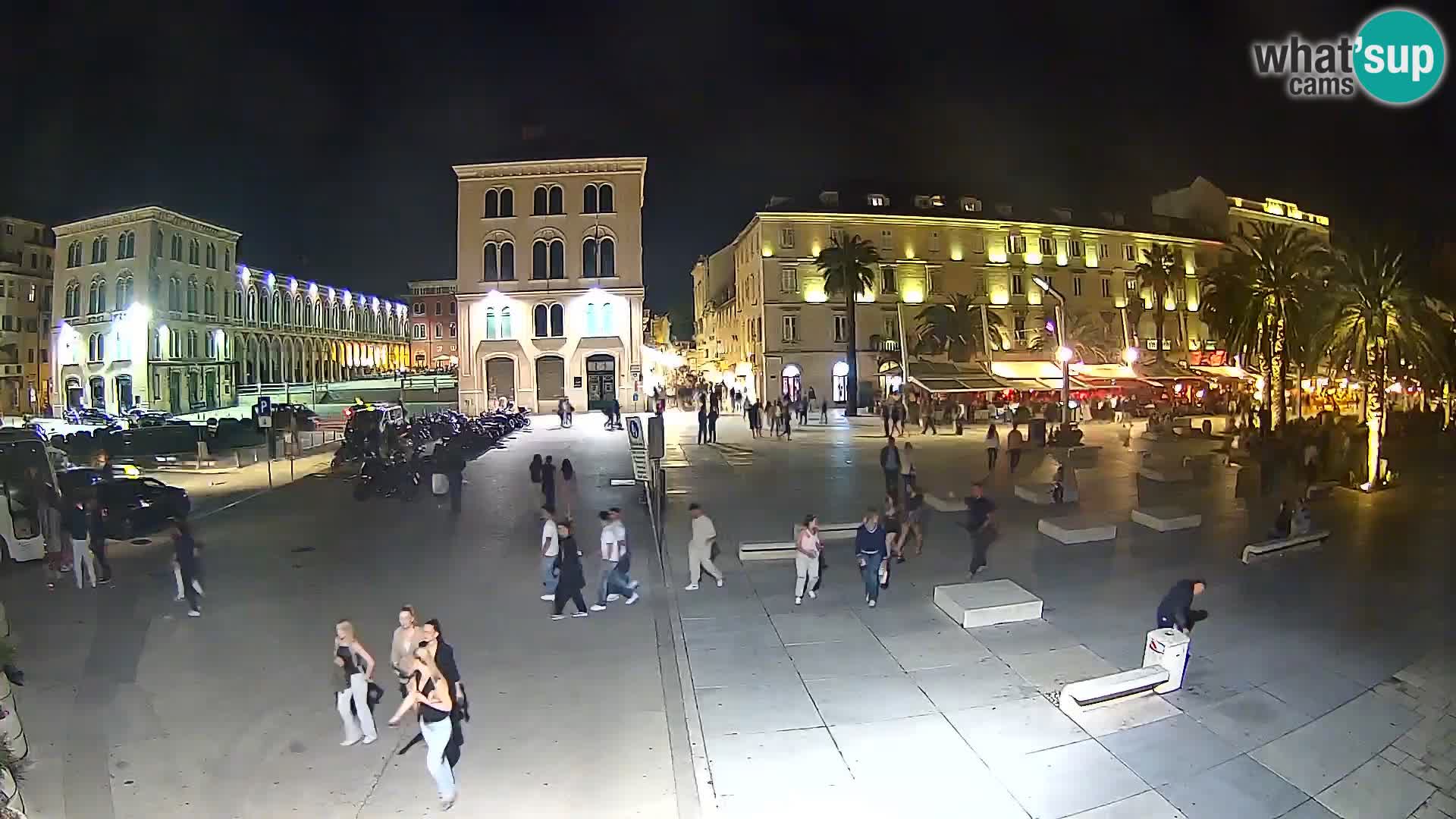 Webcam Split Riva – Prokurative | Trg Republike
