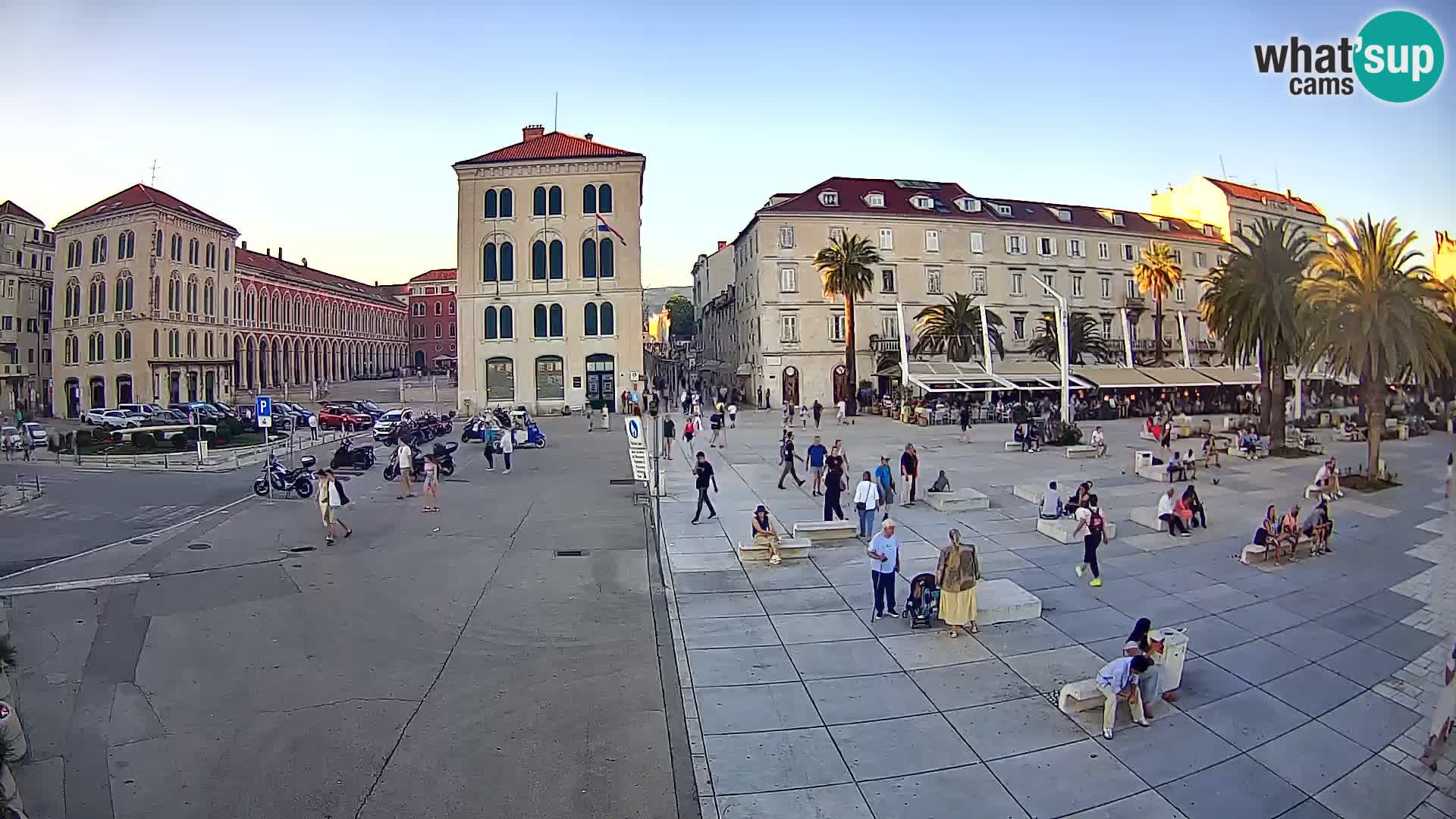 Webcam Spalato Riva – Prokurative | Piazza della Republika
