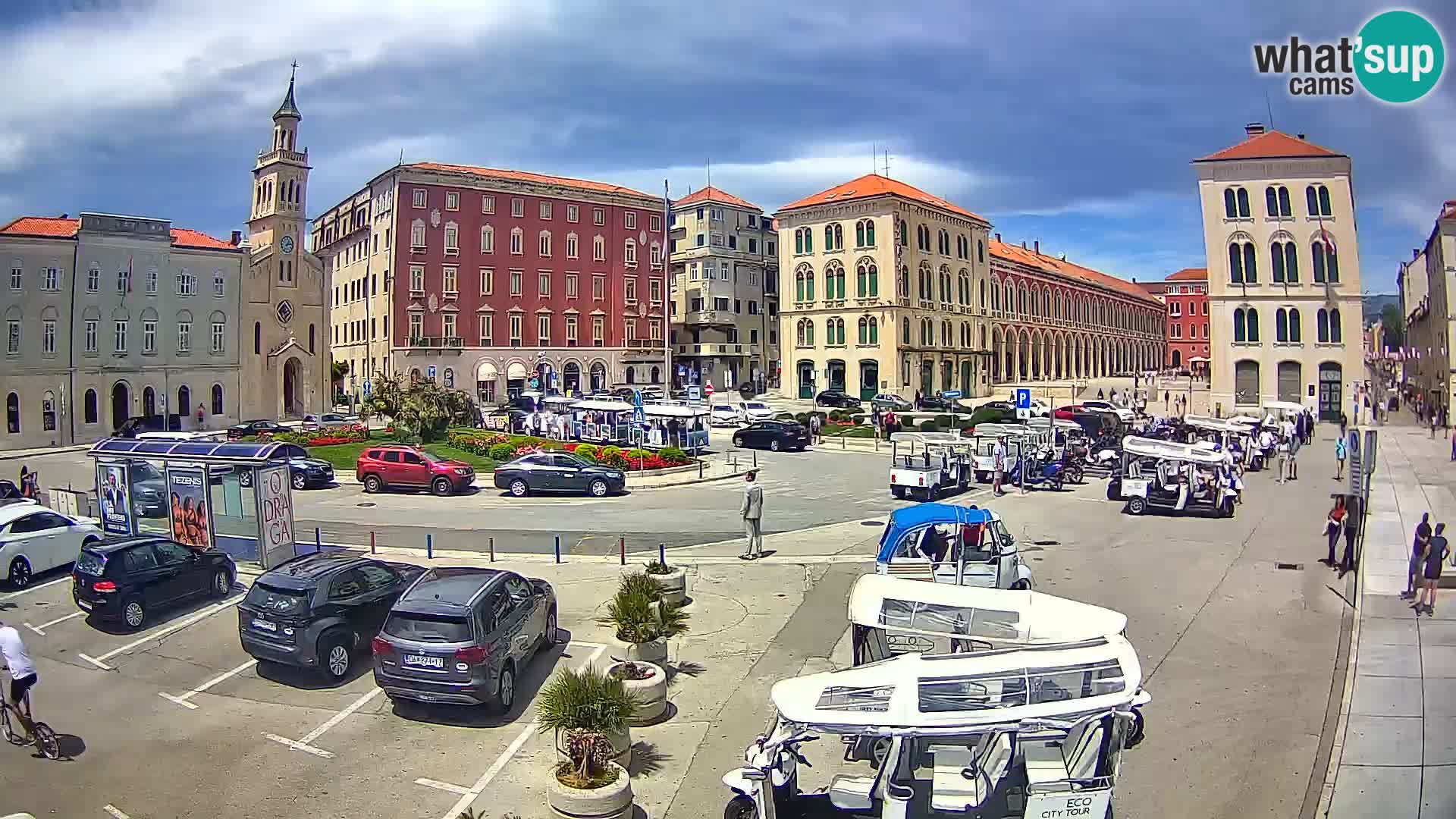 Webcam Split Riva – Prokurative | Plaza de la República