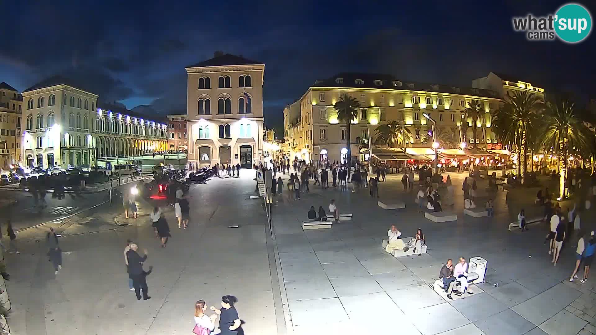 Webcam Split Riva – Prokurative | Trg Republike