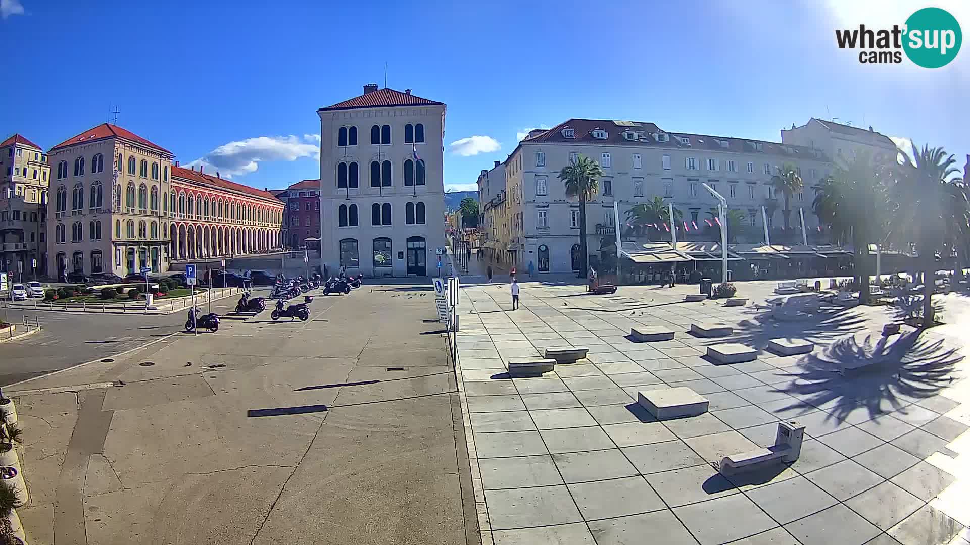 Webcam Split Riva – Prokurative | Trg Republike