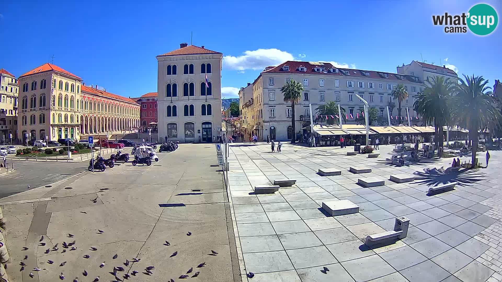 Split kamera Riva – Prokurative | Trg Republike