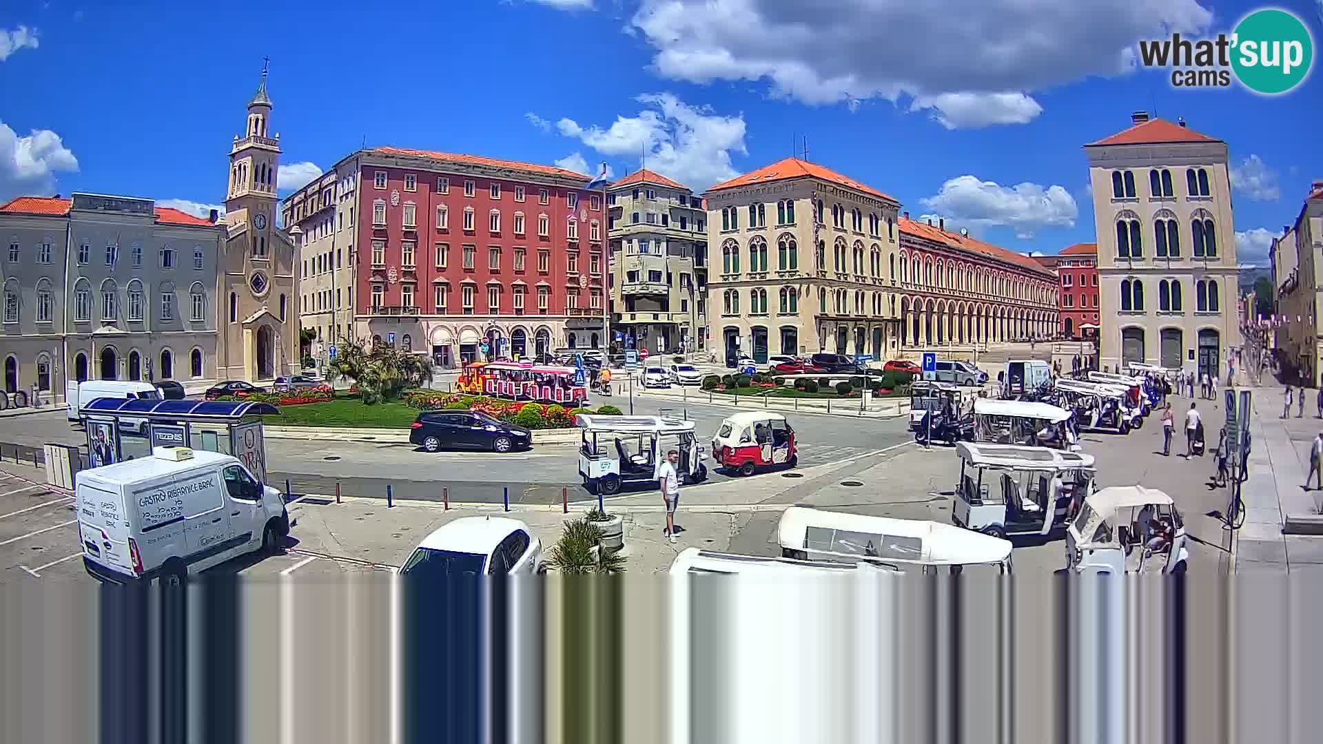 Split kamera Riva – Prokurative | Trg Republike