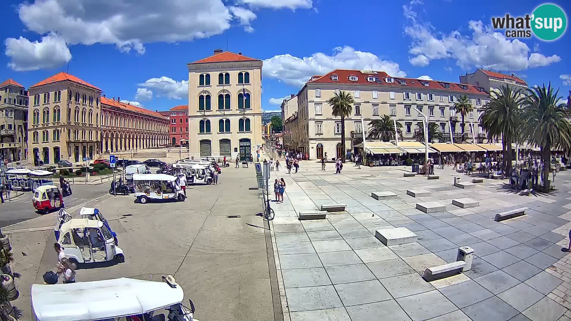 Webcam Split Riva – Prokurative | Trg Republike