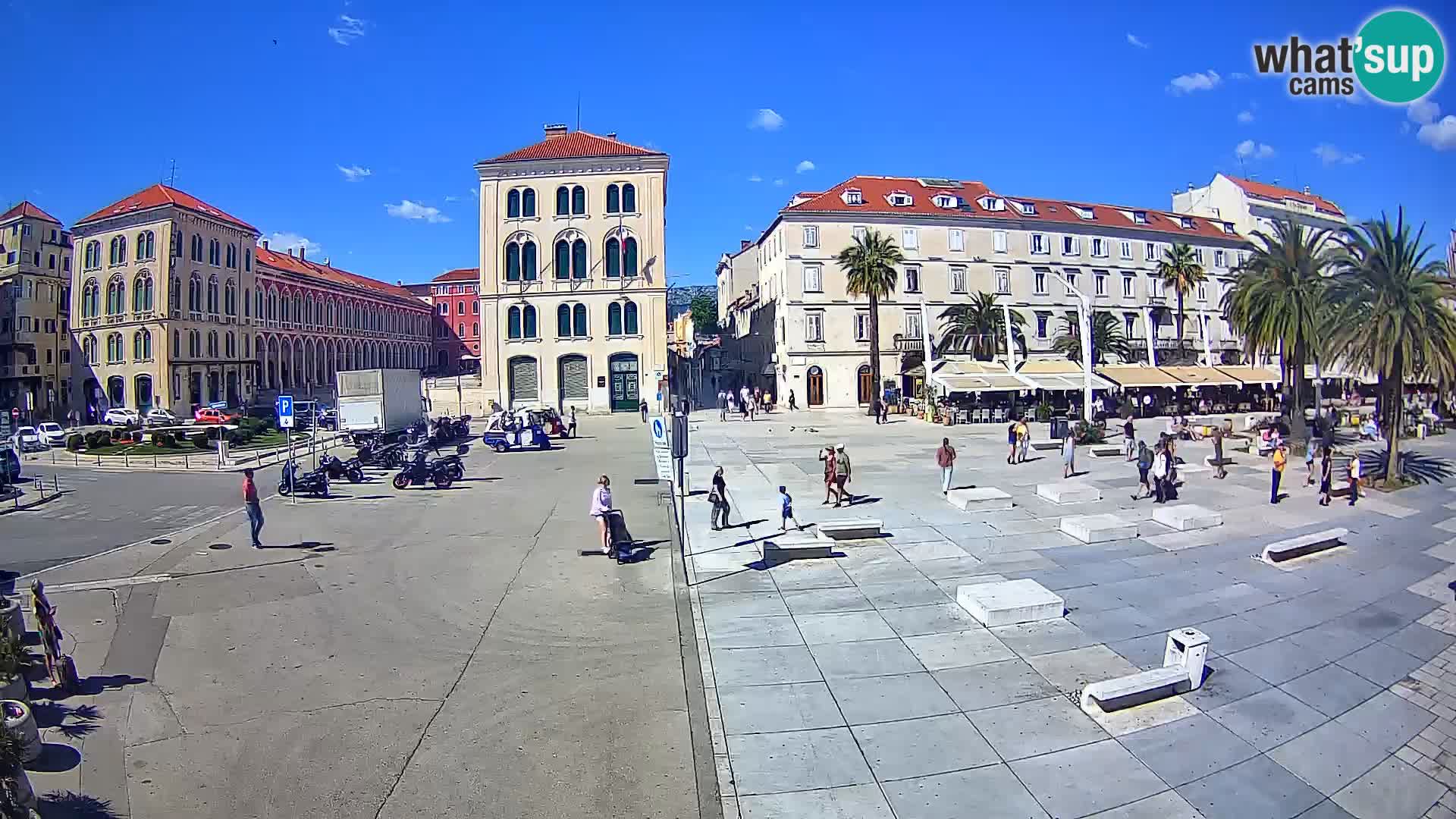 Webcam Split Riva – Prokurative | Trg Republike