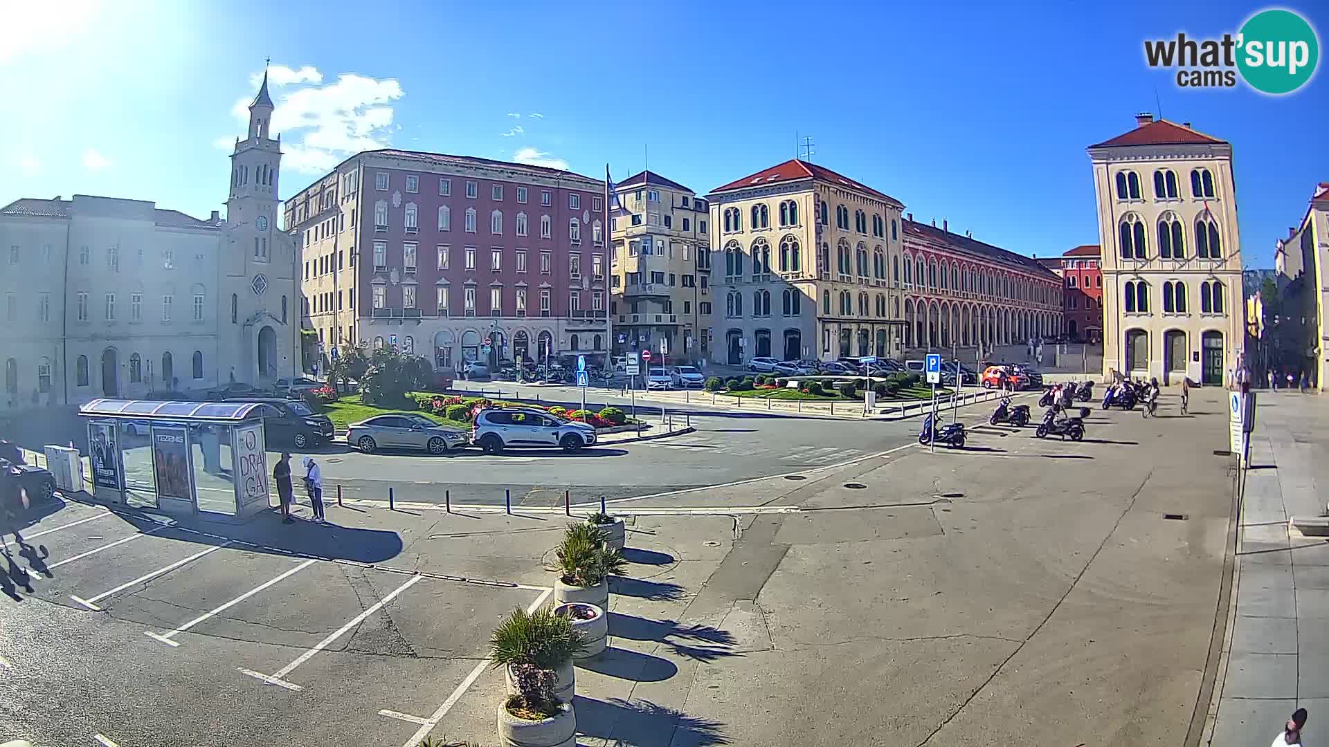 Webcam Split Riva – Prokurative | Trg Republike