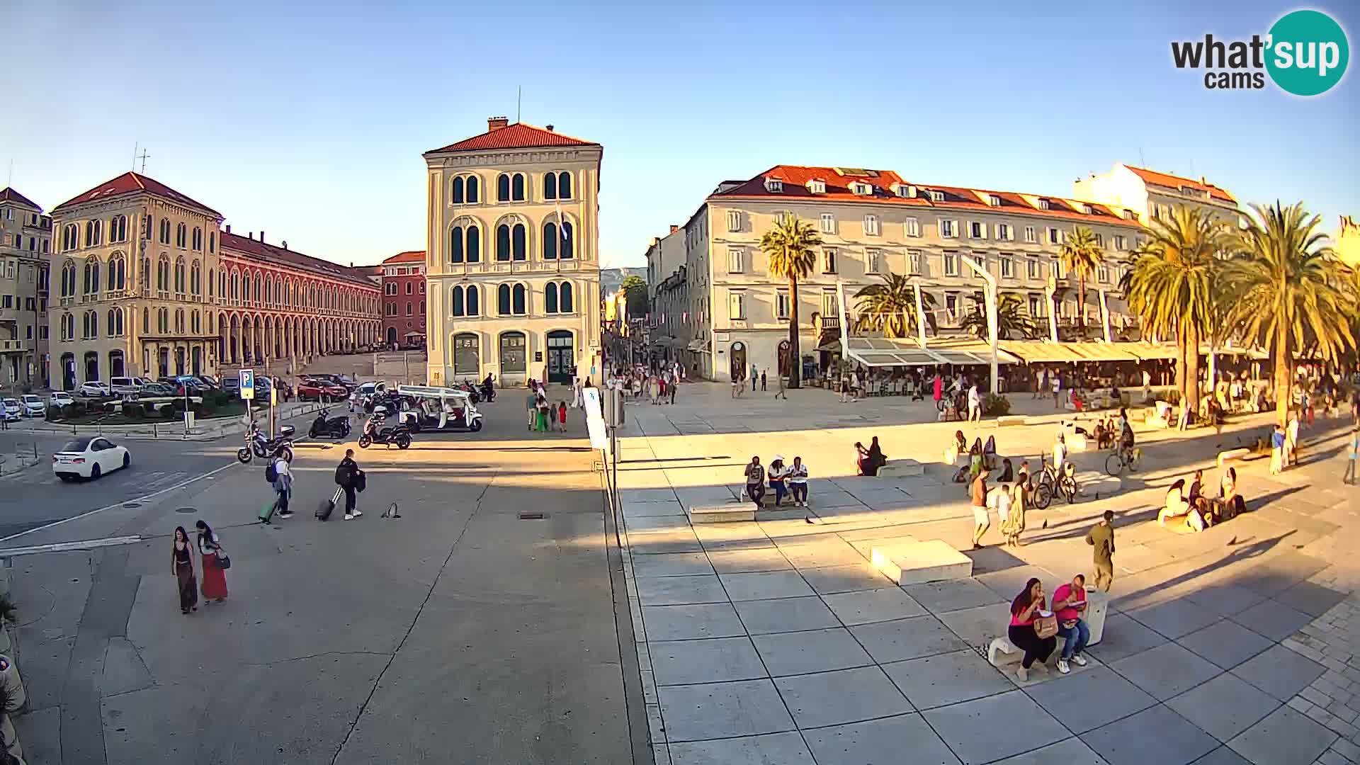 Split kamera Riva – Prokurative | Trg Republike