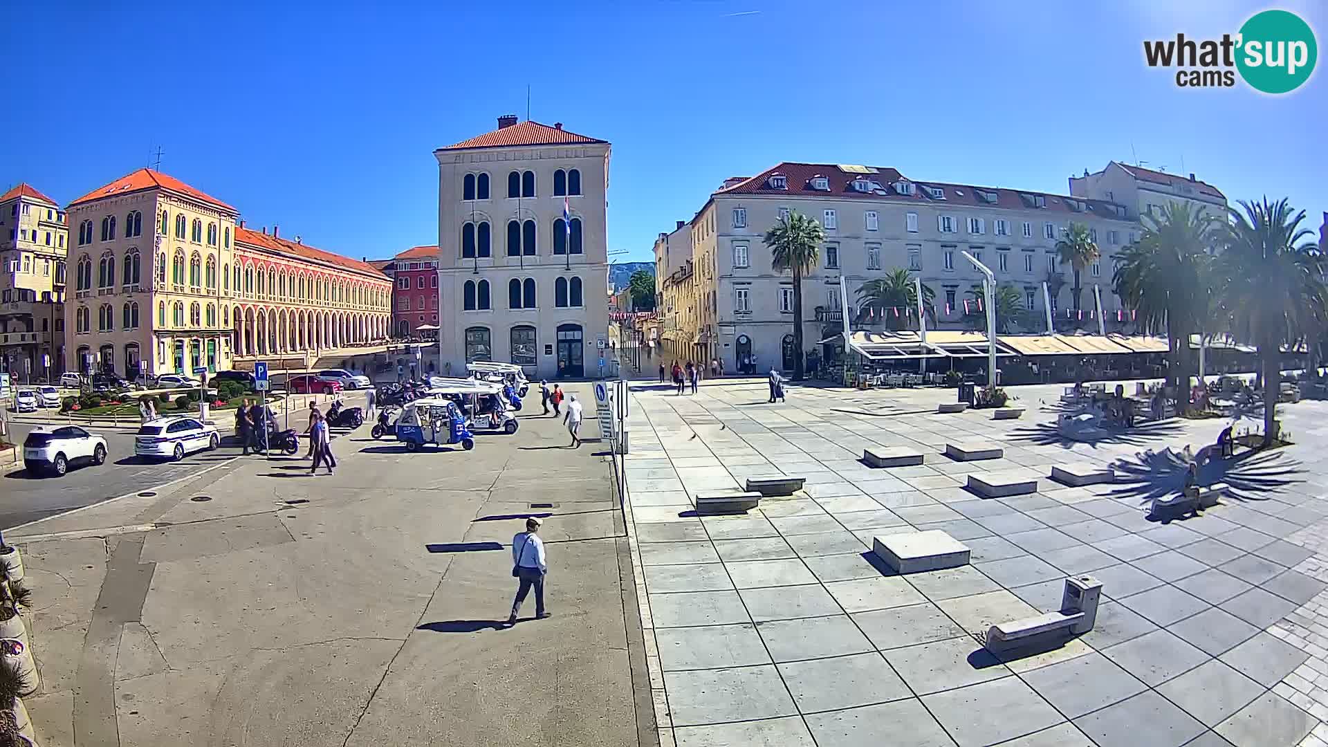 Webcam Split Riva – Prokurative | Plaza de la República