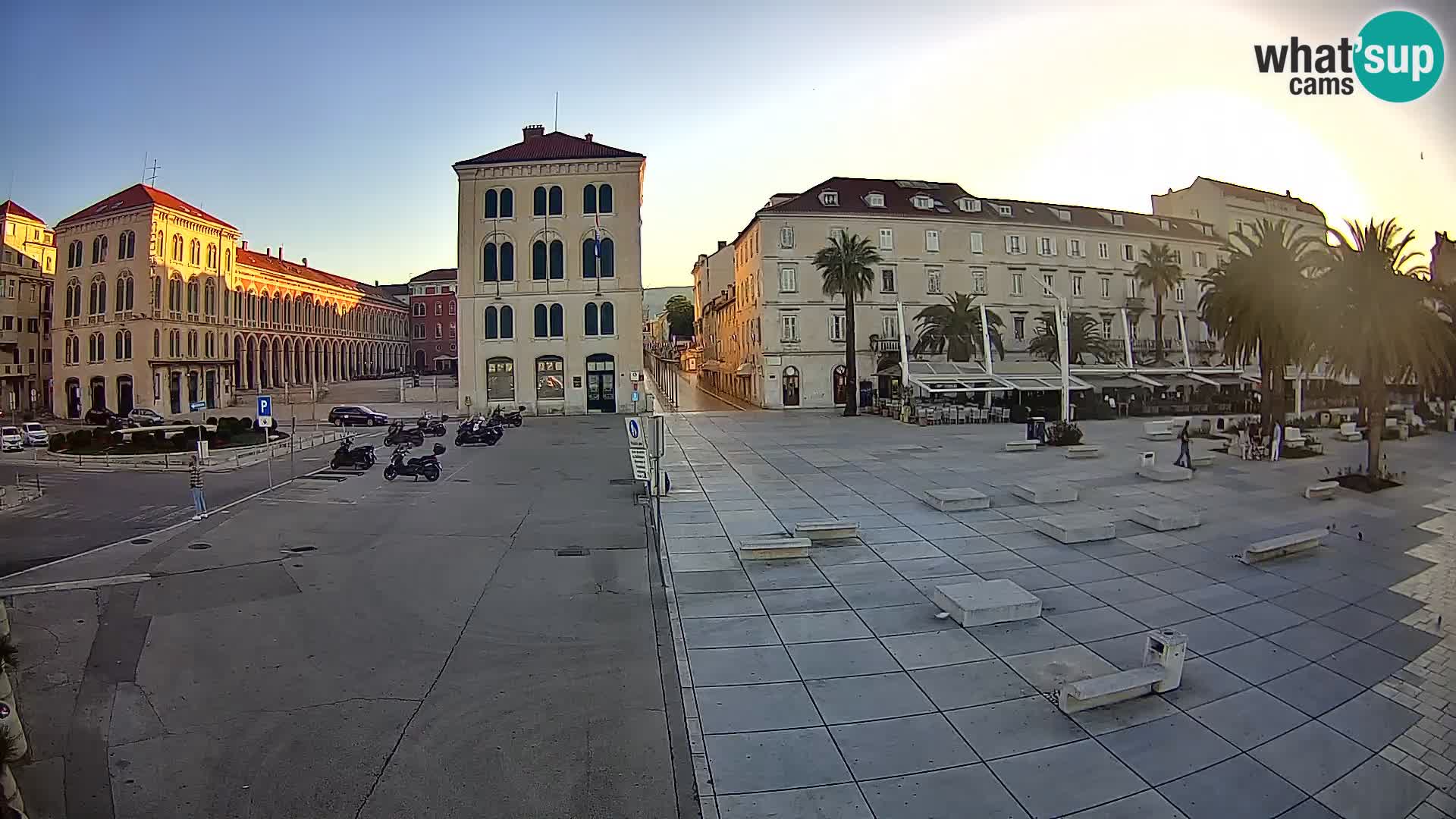 Webcam Spalato Riva – Prokurative | Piazza della Republika