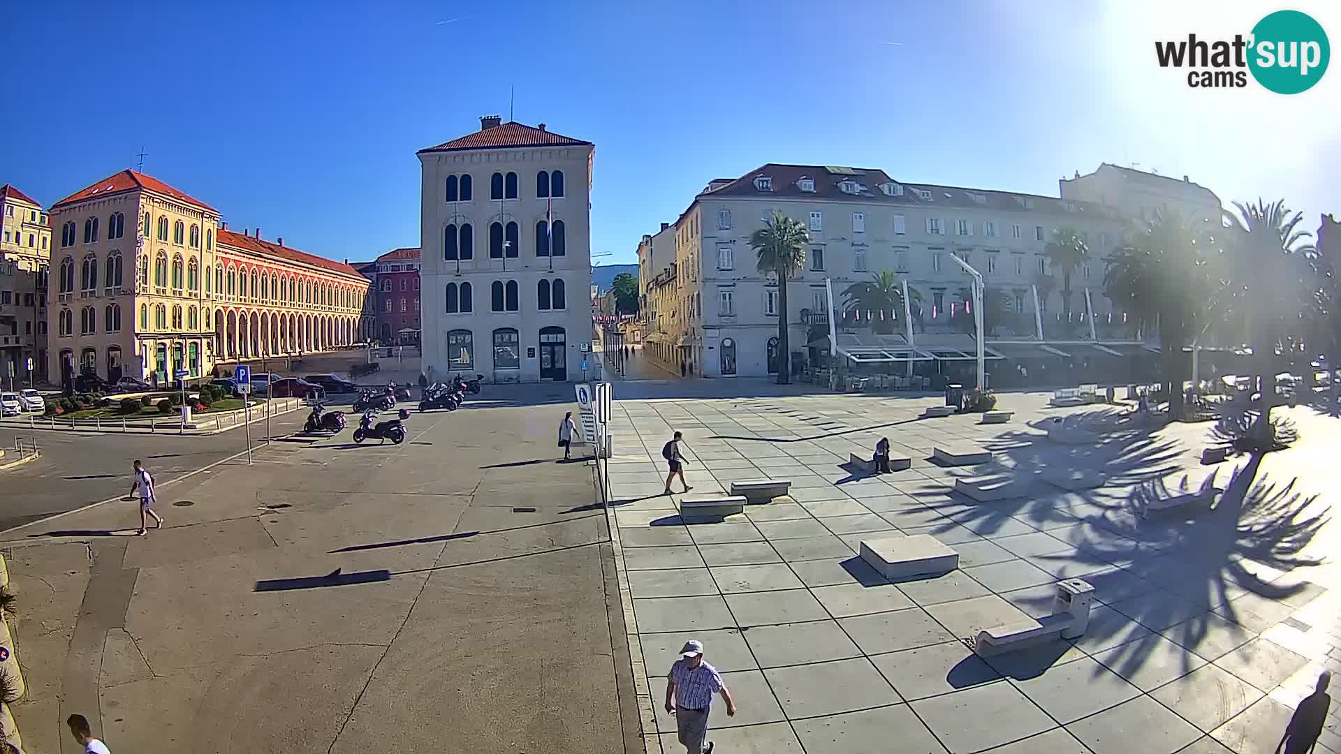 Webcam Split Riva – Prokurative | Trg Republike