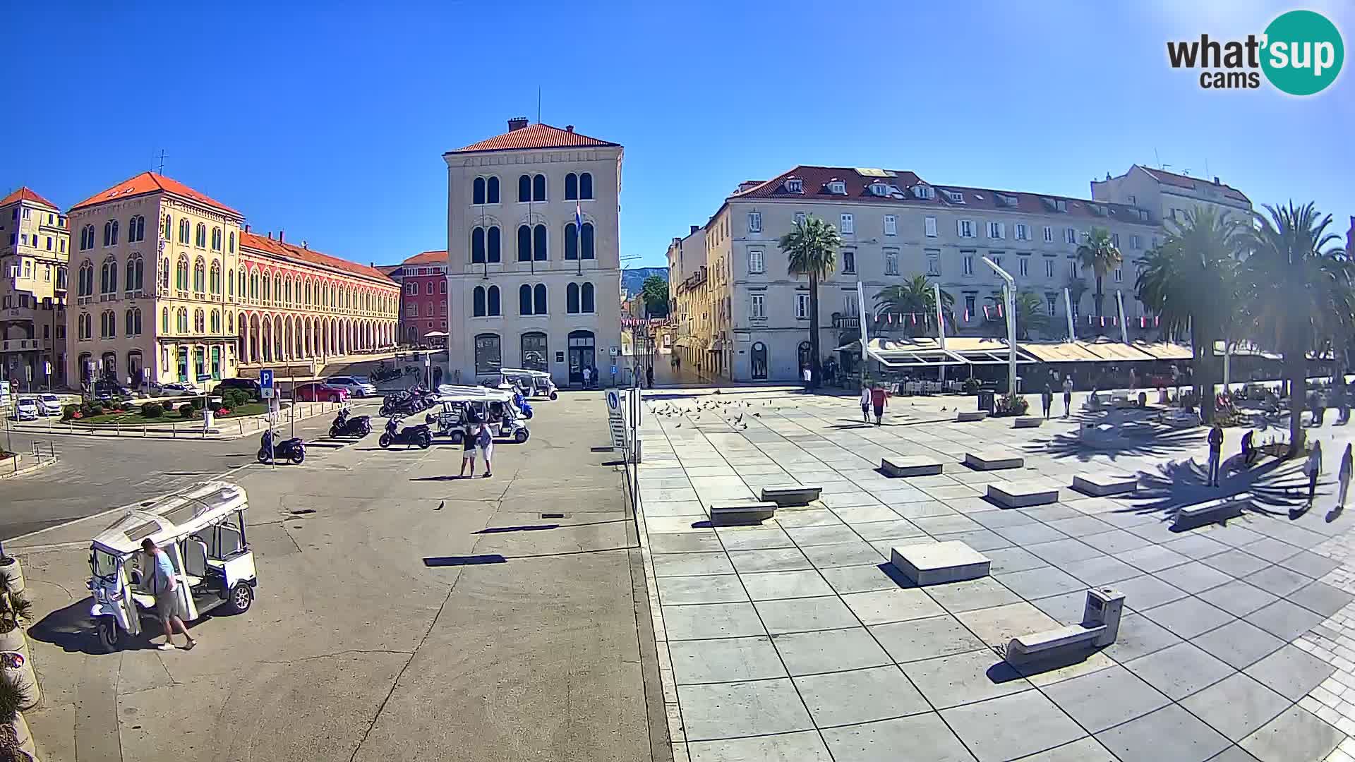 Split kamera Riva – Prokurative | Trg Republike