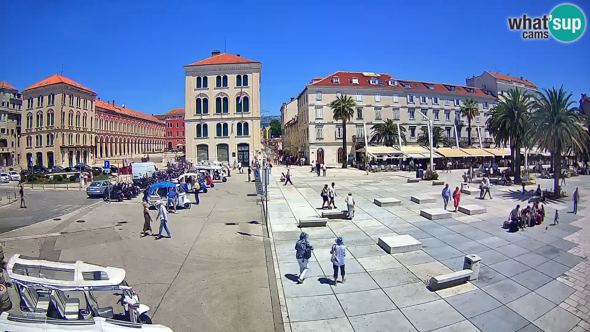 Split kamera Riva – Prokurative | Trg Republike