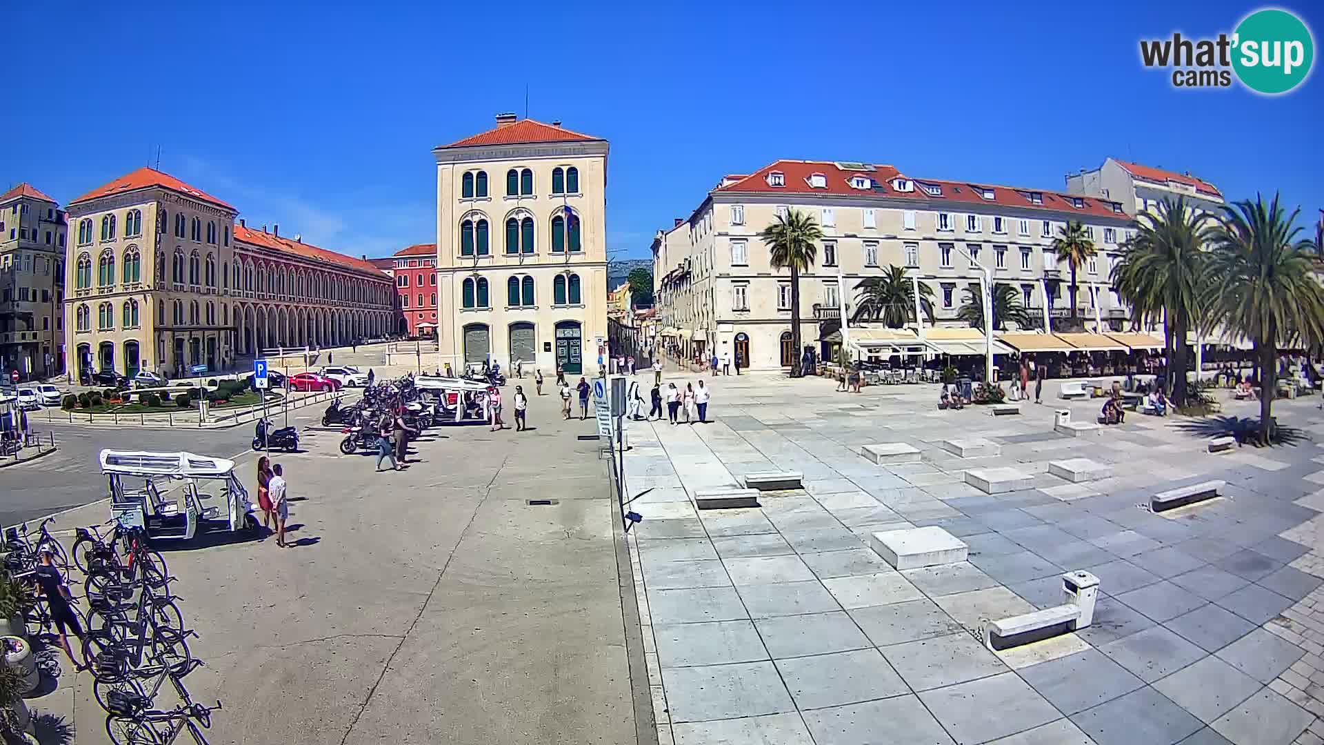 Webcam Split Riva – Prokurative | Trg Republike