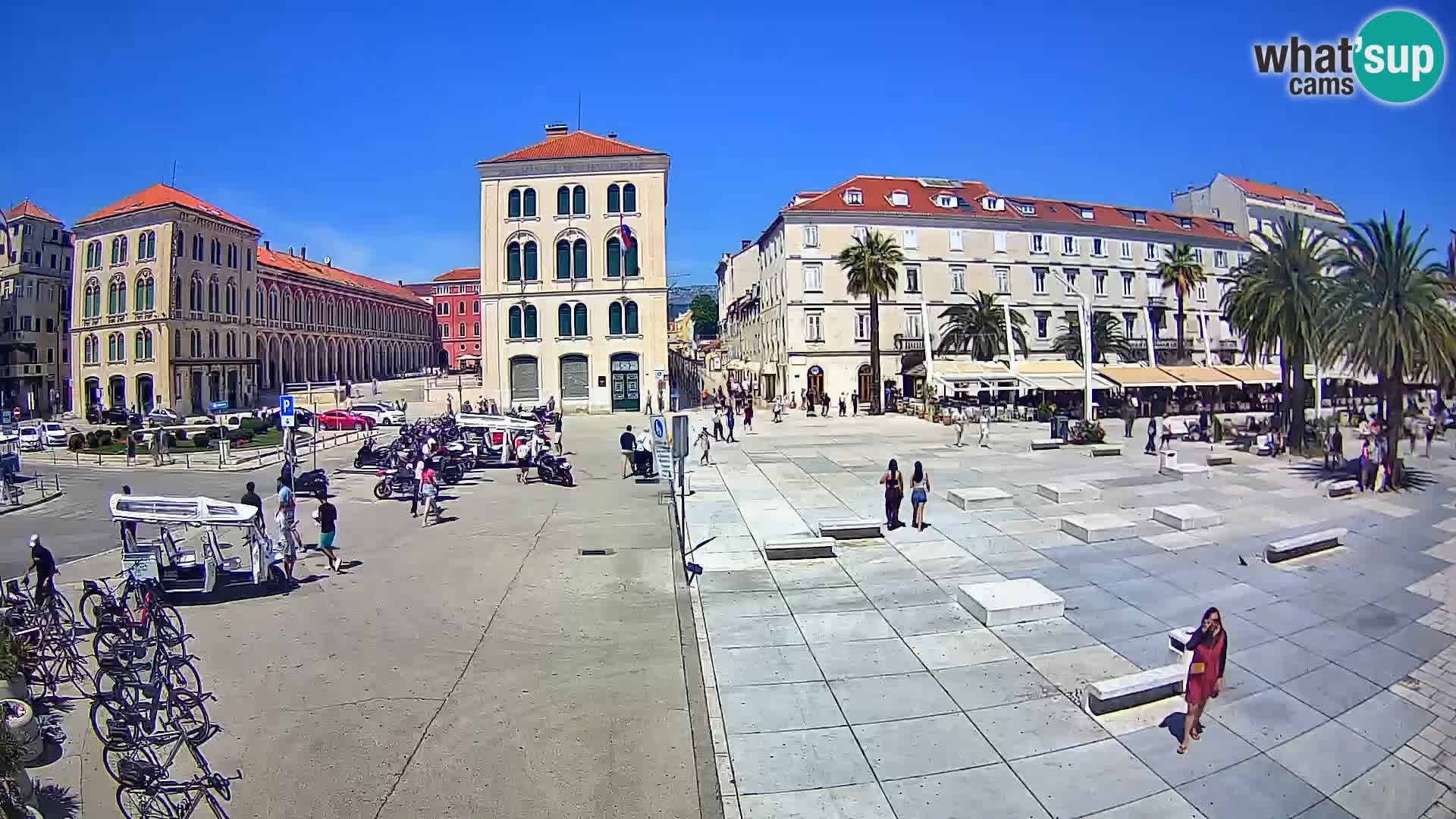 Webcam Split Riva – Prokurative | Trg Republike