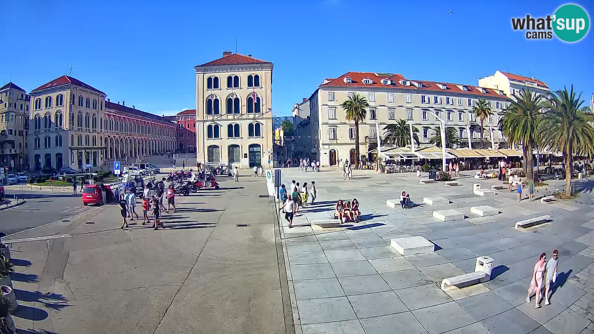 Webcam Split Riva – Prokurative | Trg Republike
