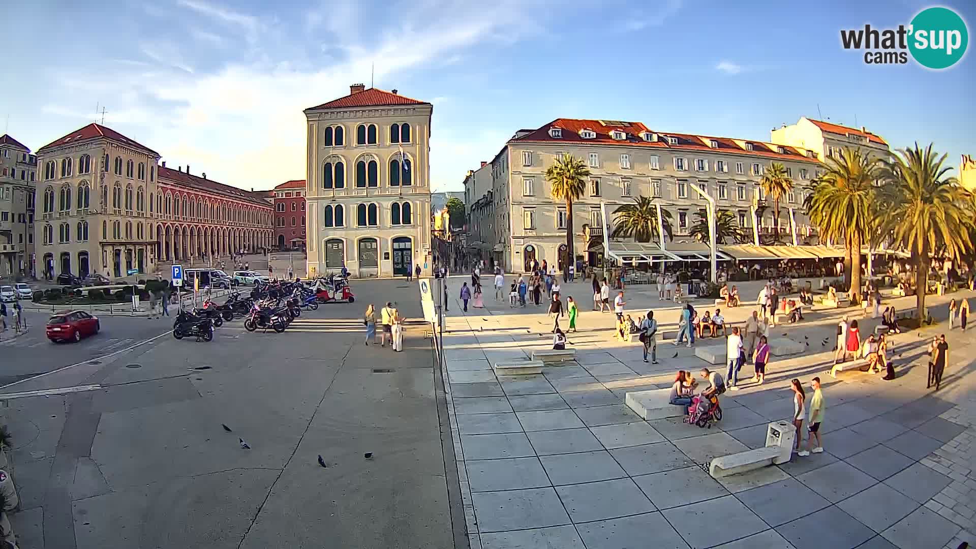 Webcam Split Riva – Prokurative | Plaza de la República