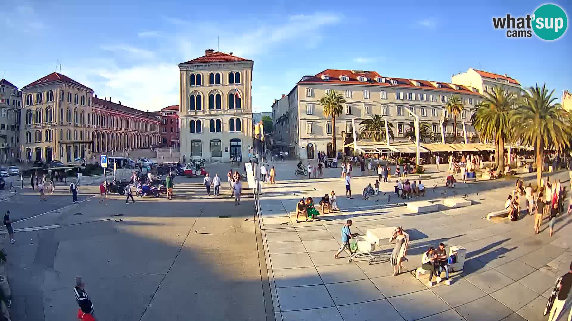 Webcam Split Riva – Prokurative | Trg Republike