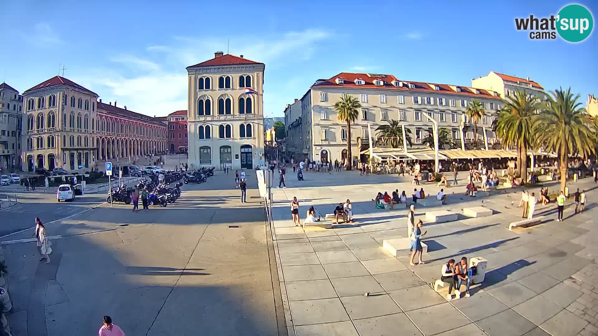 Split kamera Riva – Prokurative | Trg Republike