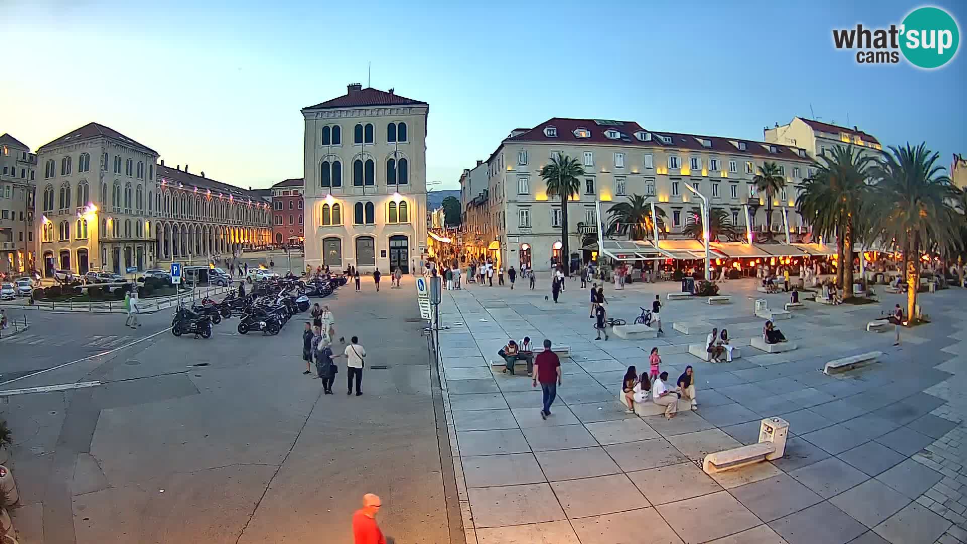 Webcam Split Riva – Prokurative | Trg Republike