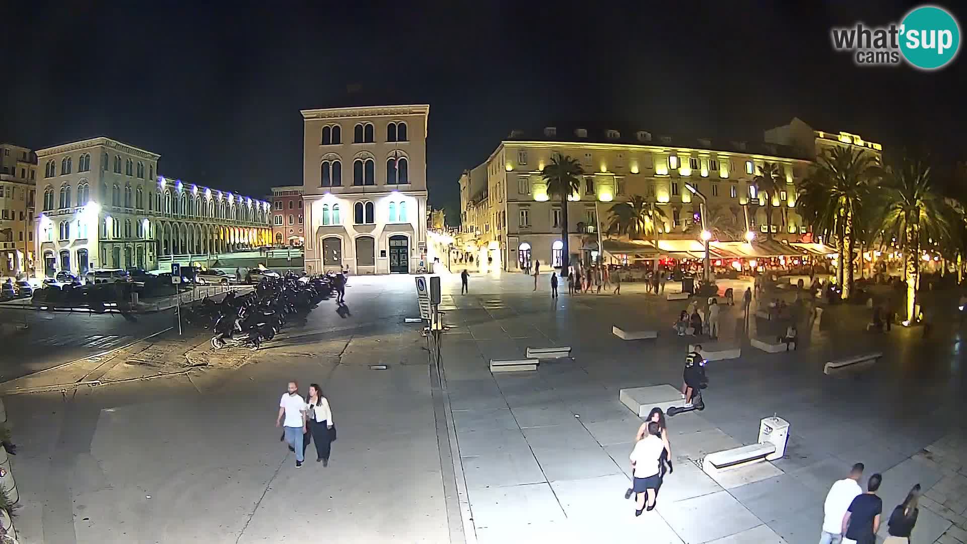 Webcam Split Riva – Prokurative | Trg Republike