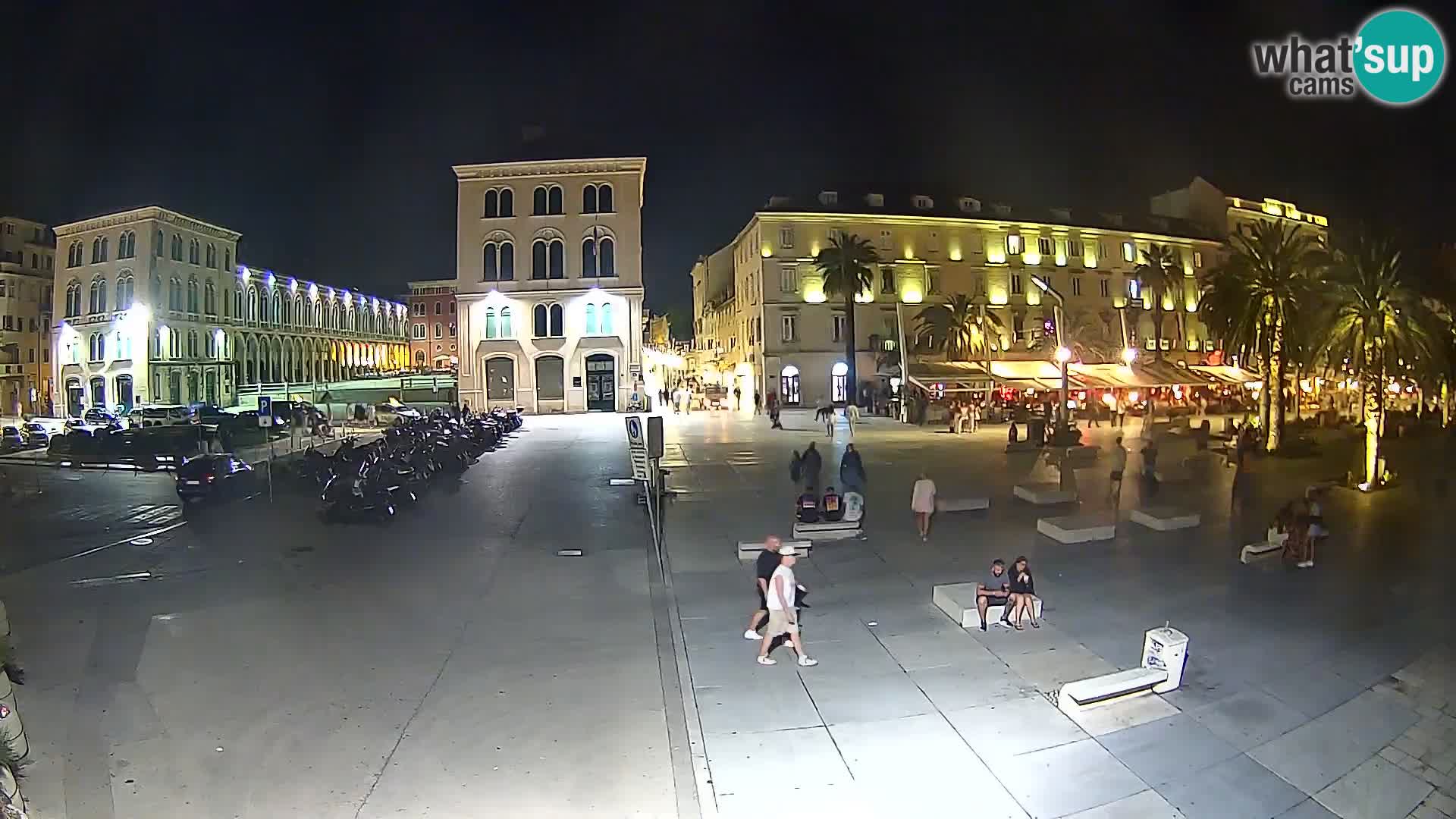 Webcam Split Riva – Prokurative | Trg Republike