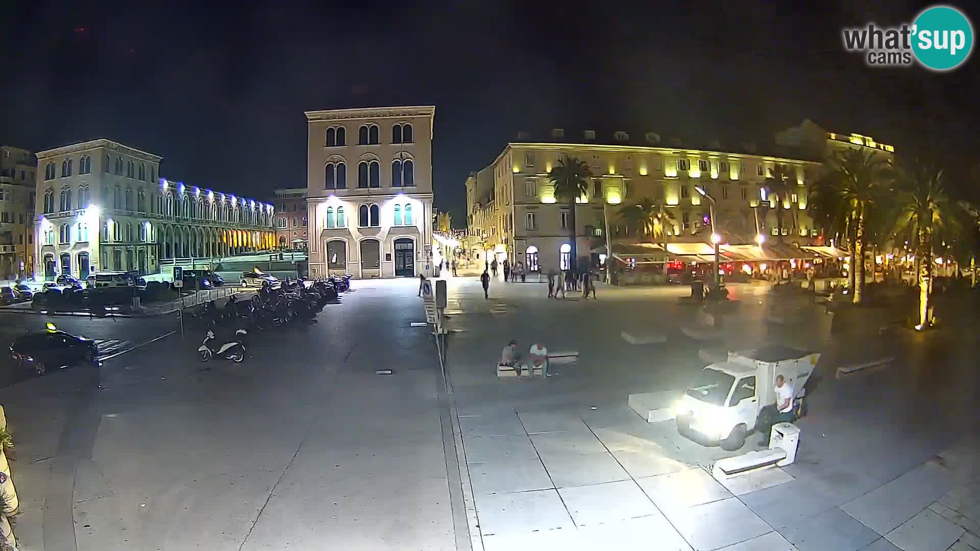 Webcam Split Riva – Prokurative | Trg Republike