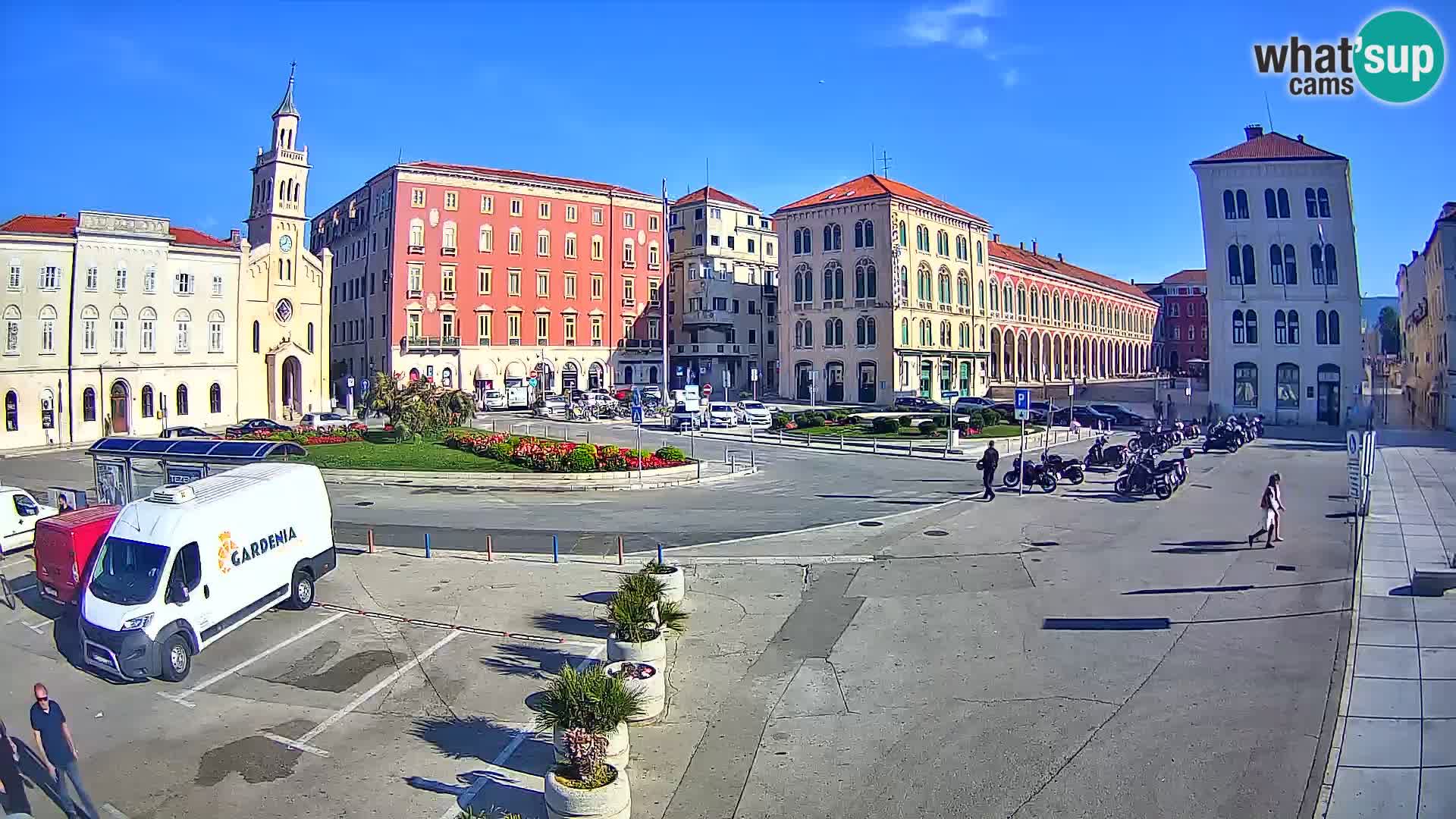 Webcam Split Riva – Prokurative | Trg Republike
