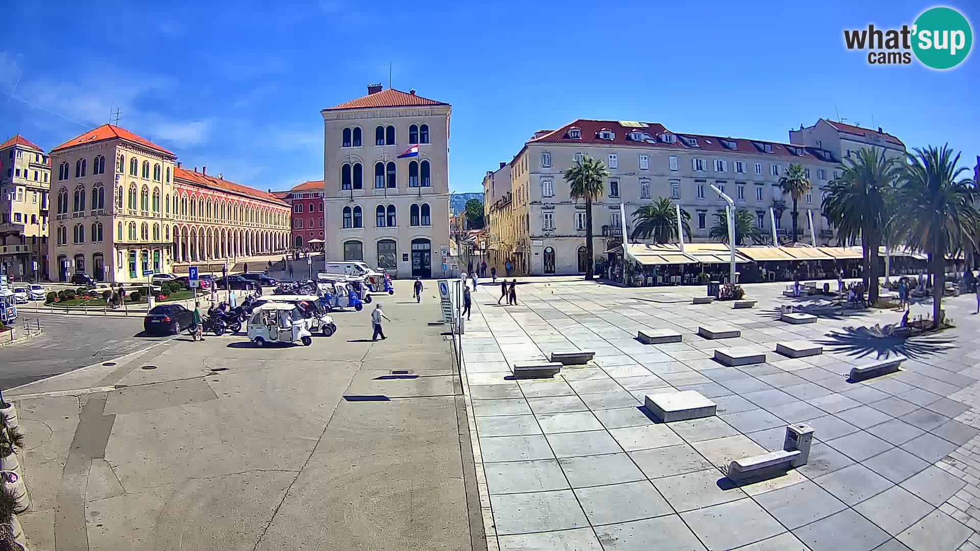 Webcam Split Riva – Prokurative | Trg Republike
