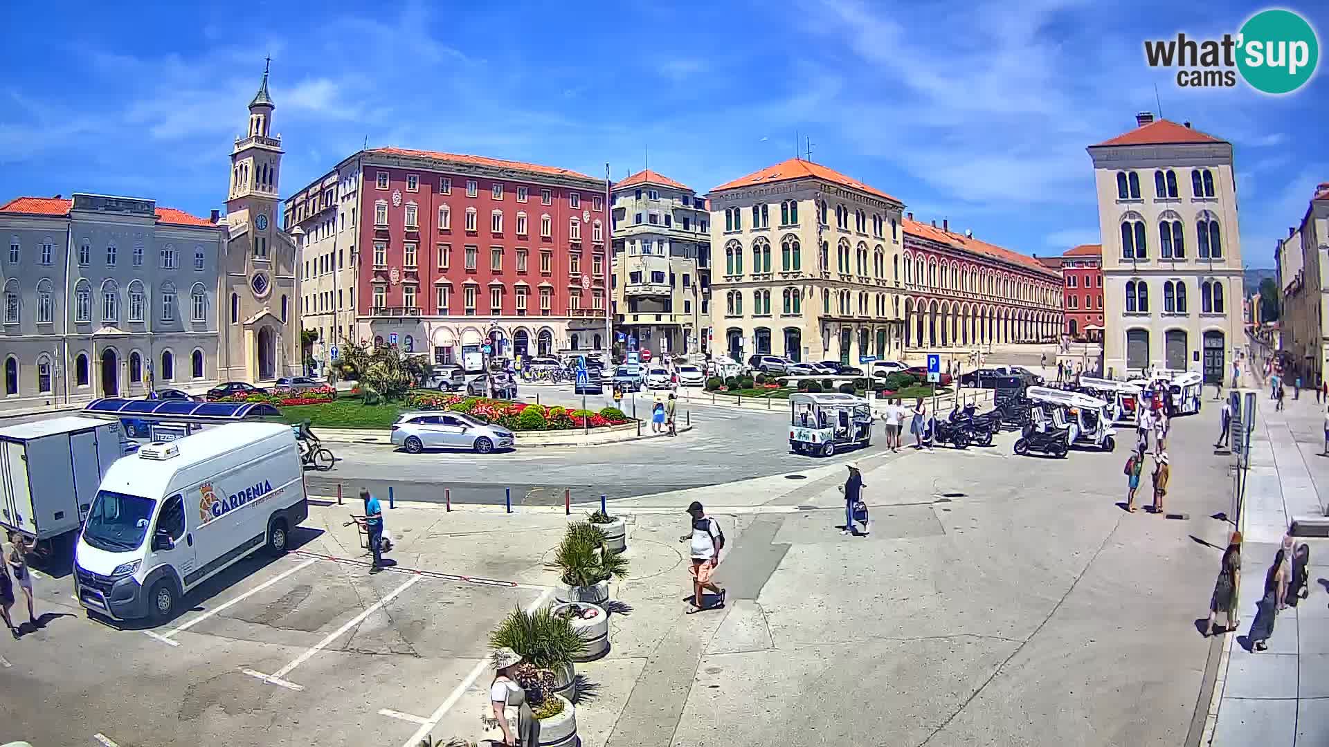 Webcam Split Riva – Prokurative | Trg Republike