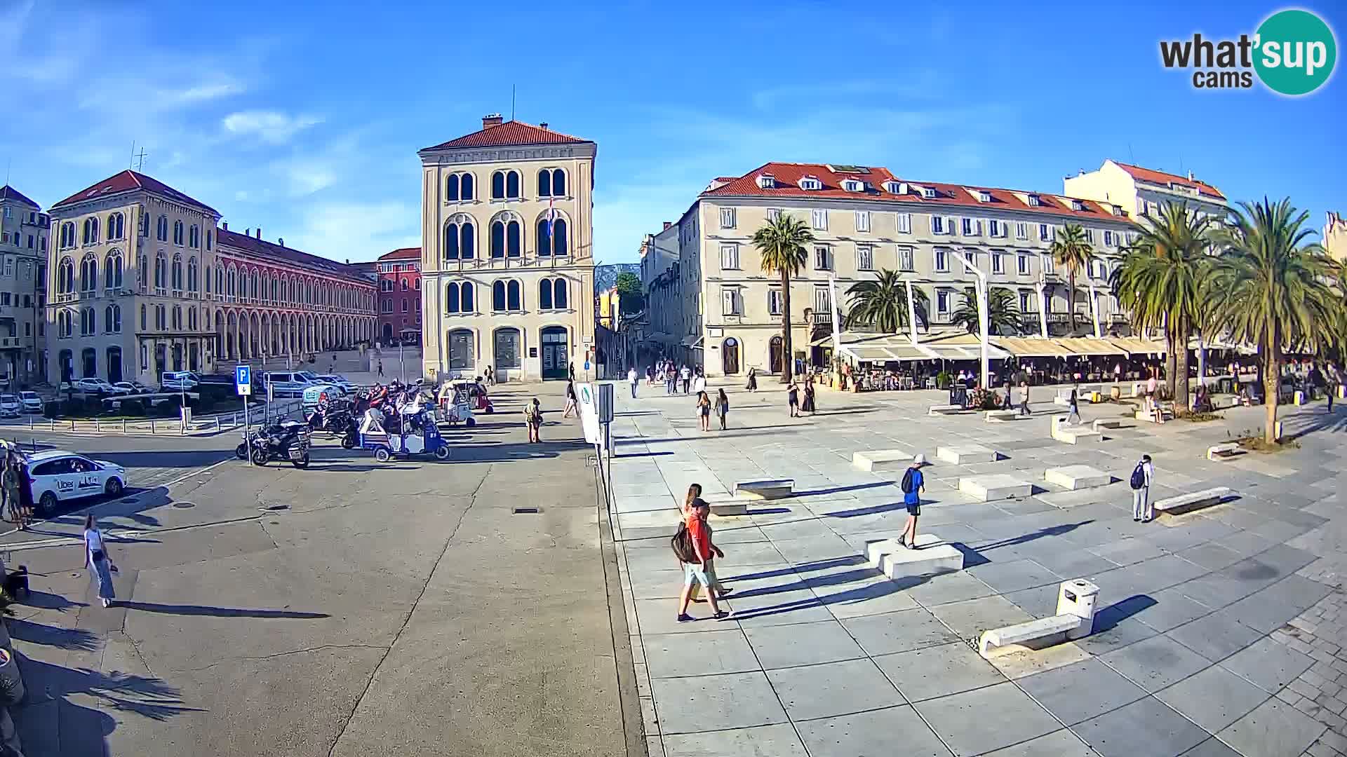 Webcam Split Riva – Prokurative | Trg Republike