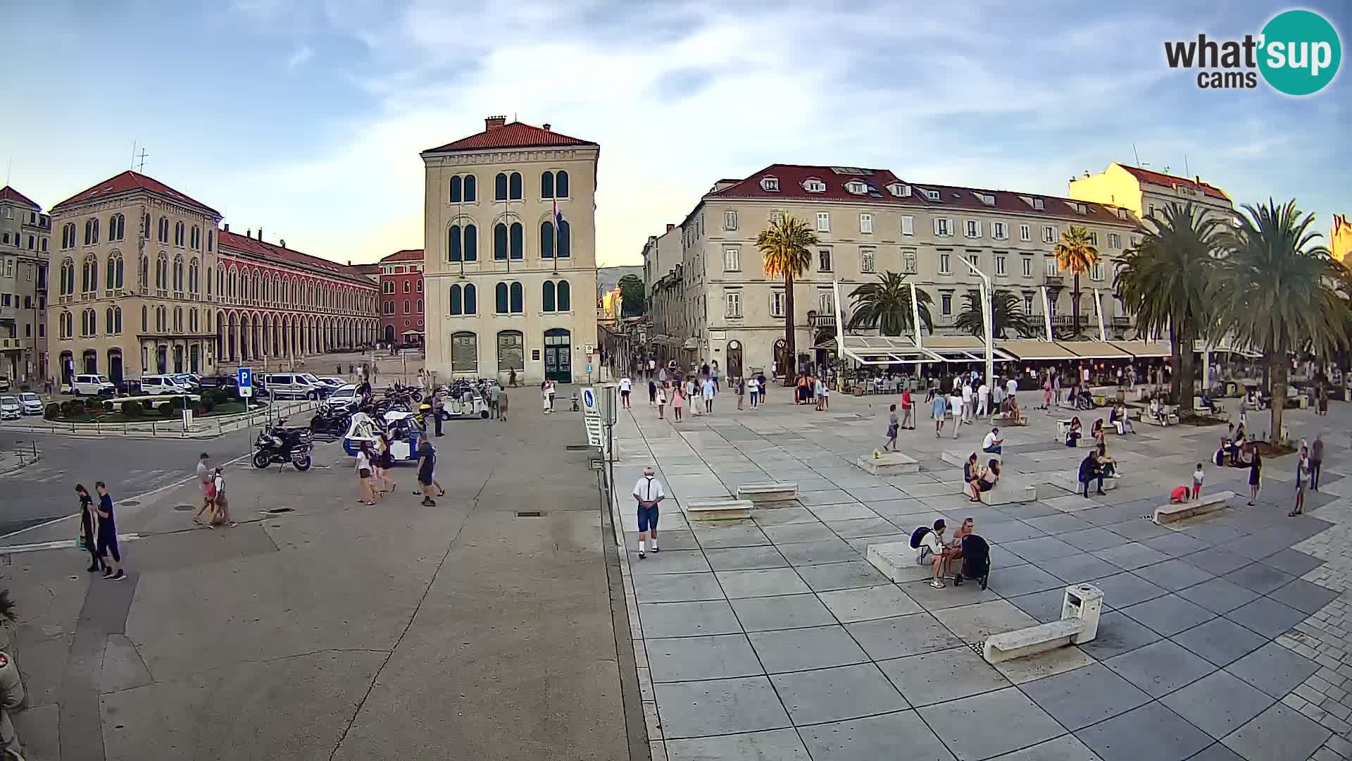 Webcam Split Riva – Prokurative | Plaza de la República