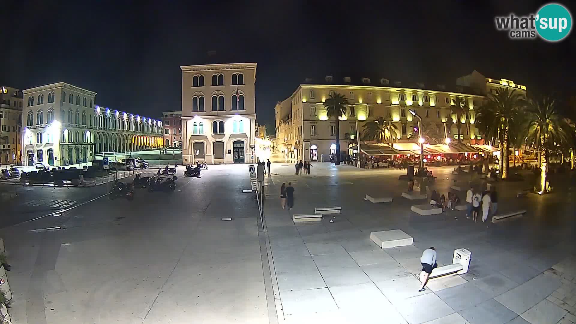 Webcam Split Riva – Prokurative | Trg Republike