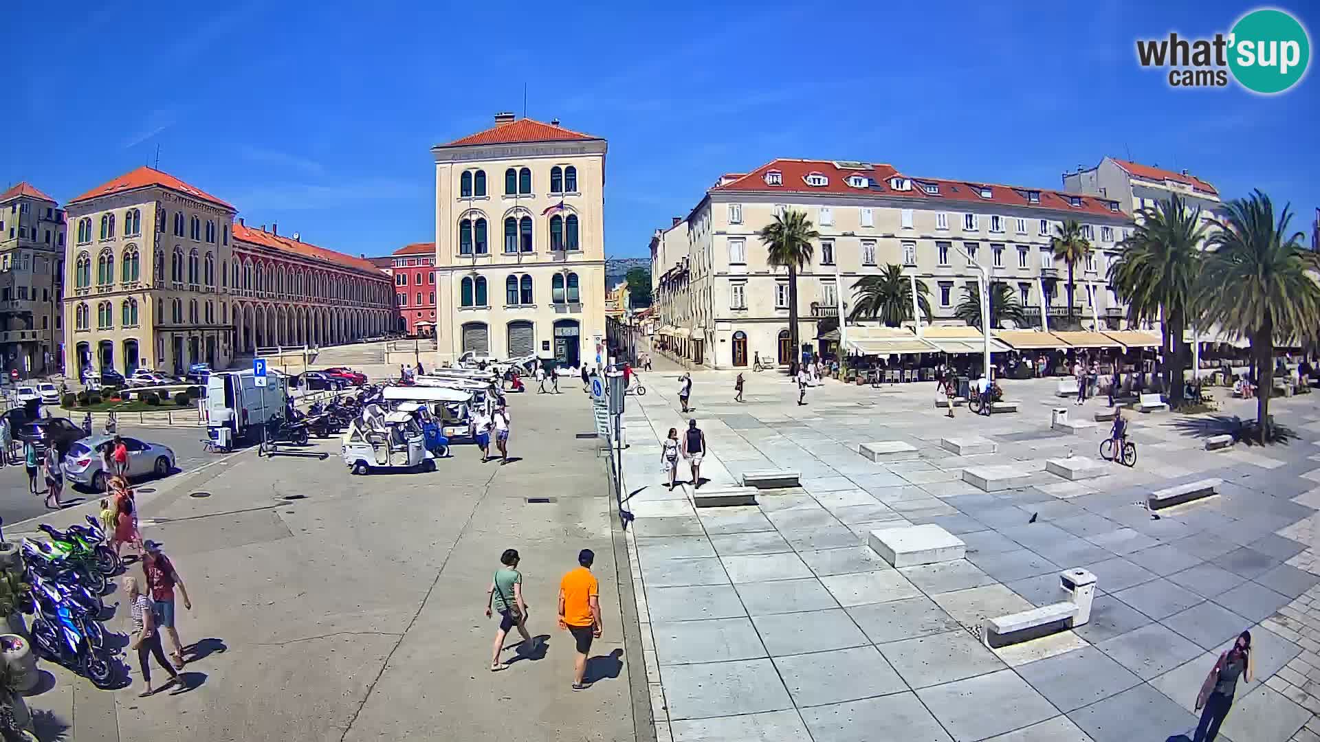 Split kamera Riva – Prokurative | Trg Republike